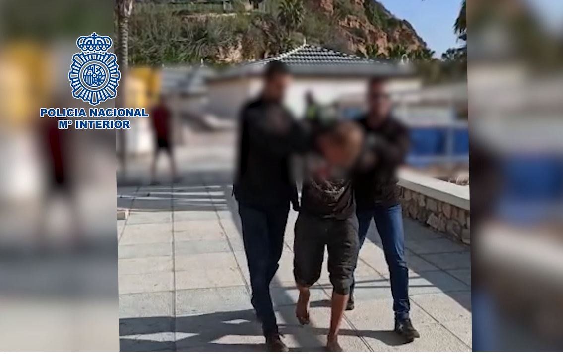 El fugitivo ruso, detenido en Málaga por la Policía Nacional.