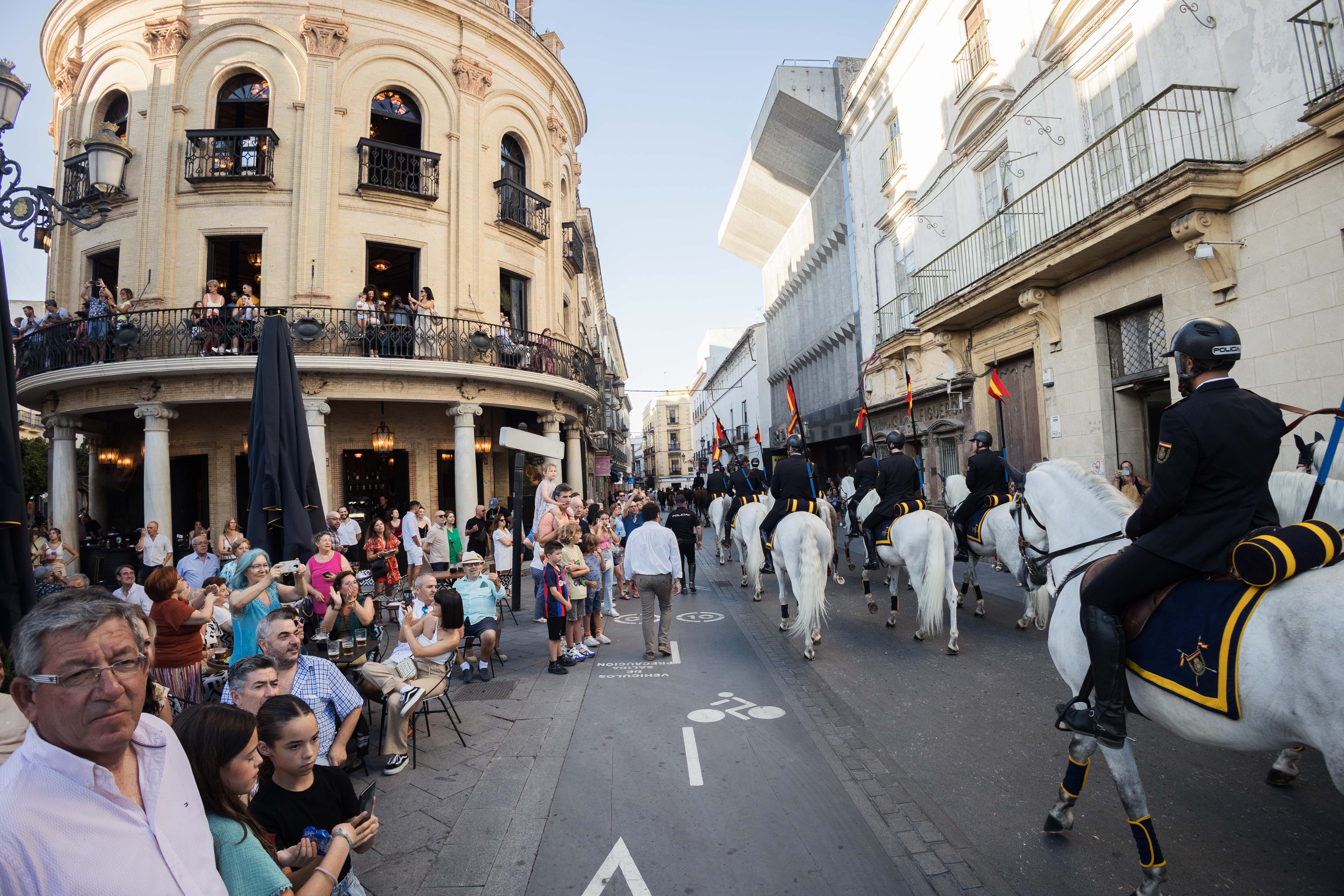 Desfile ecuestre en Jerez