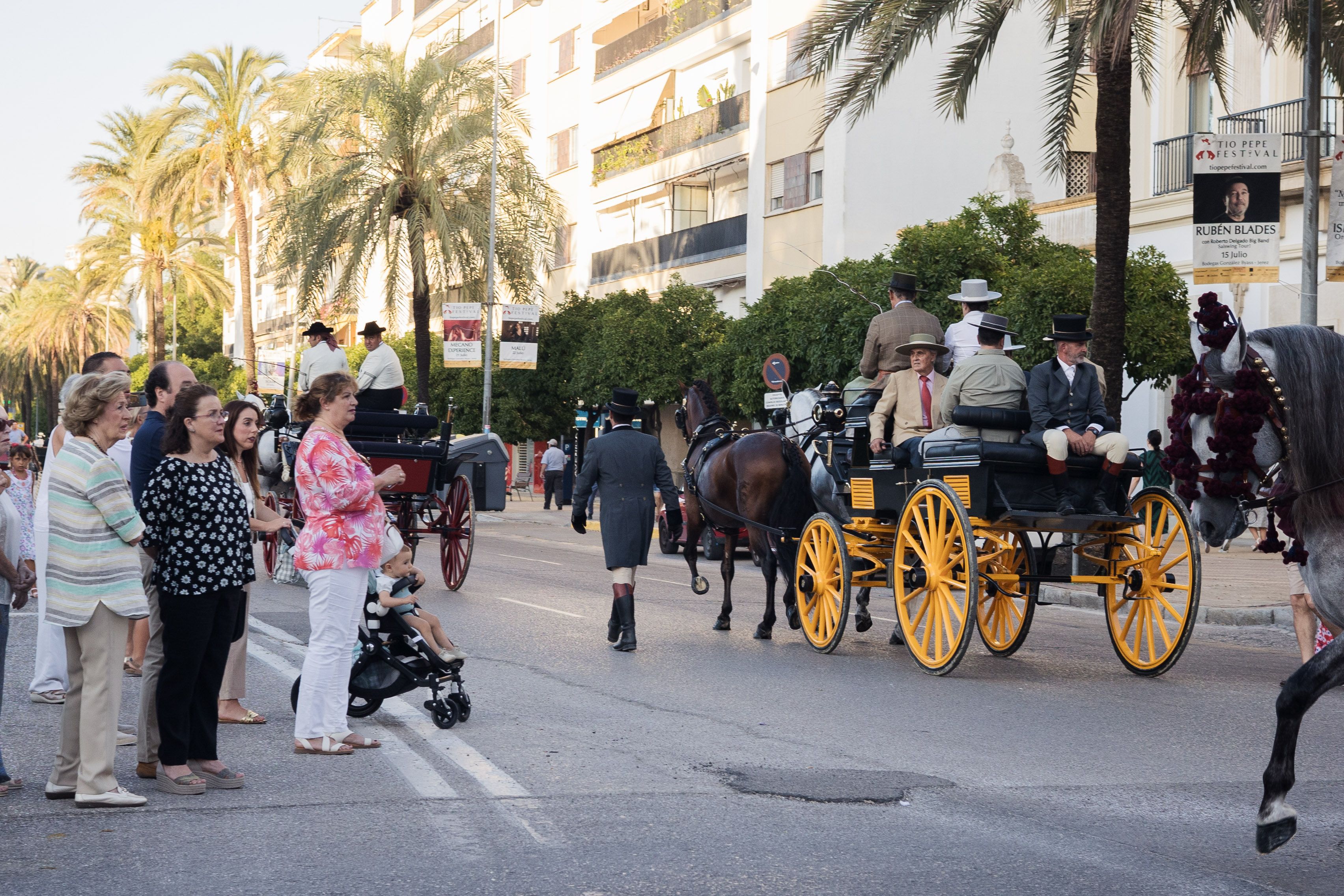 Desfile ecuestre en Jerez
