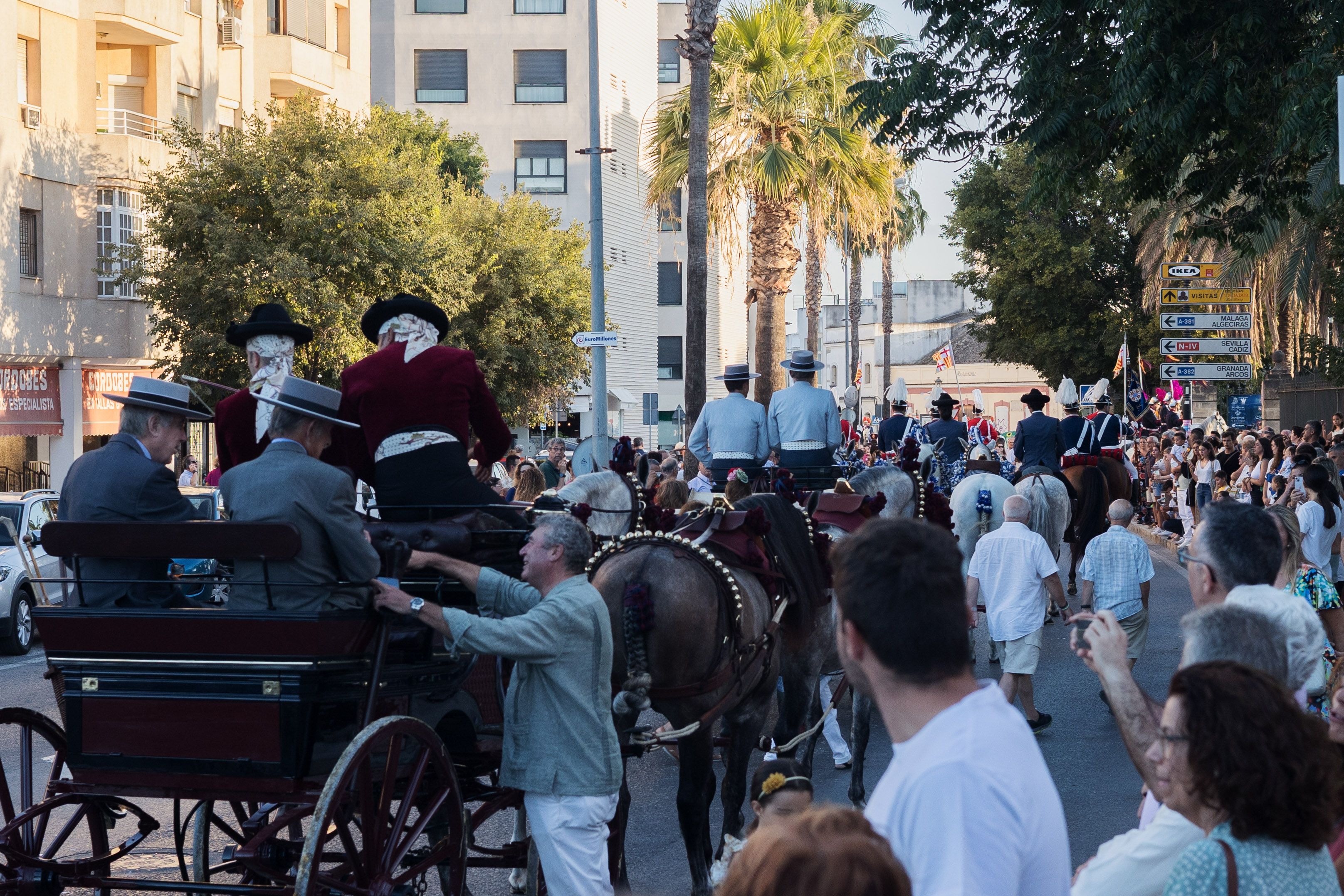 Desfile ecuestre en Jerez