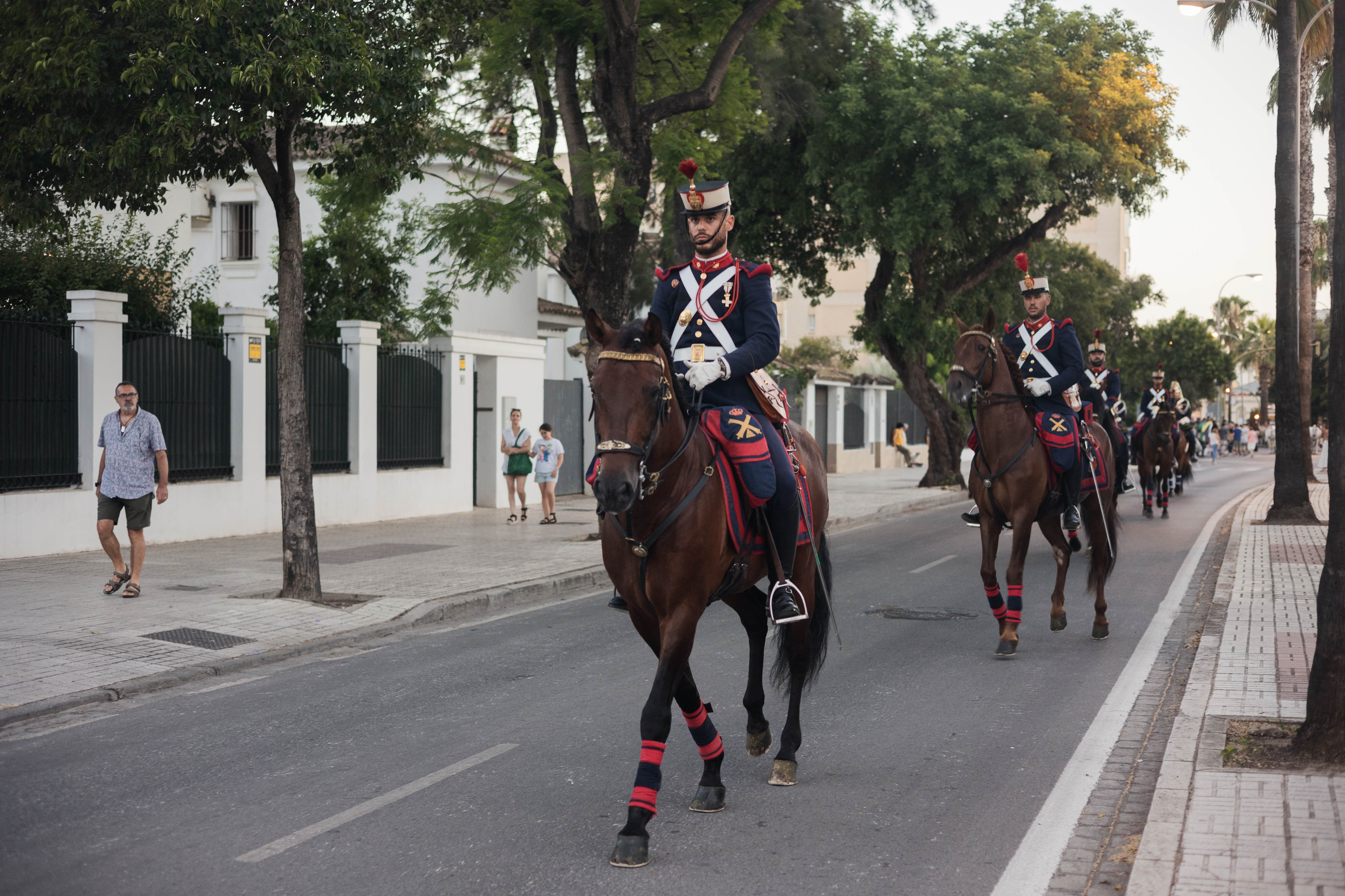 Desfile ecuestre en Jerez