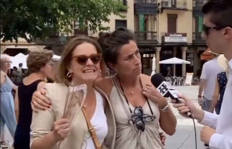 Diana Carpio, alto cargo de Orange, en la entrevista.