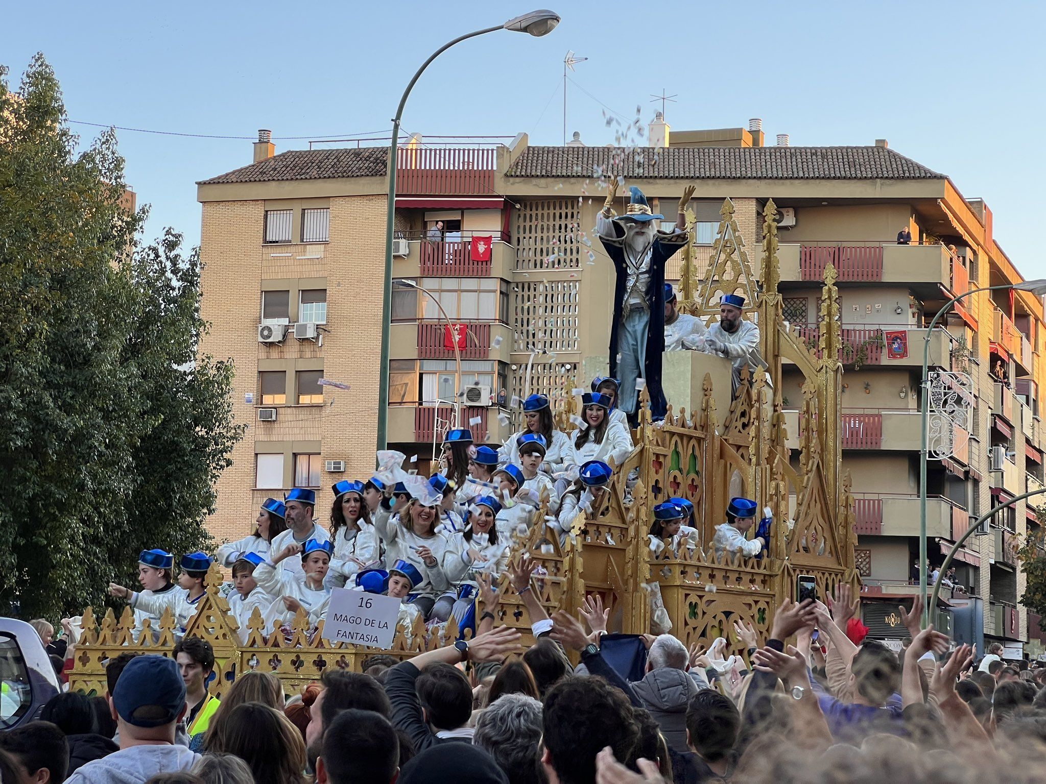 Imagen de la Cabalgata en Sevilla el pasado año.