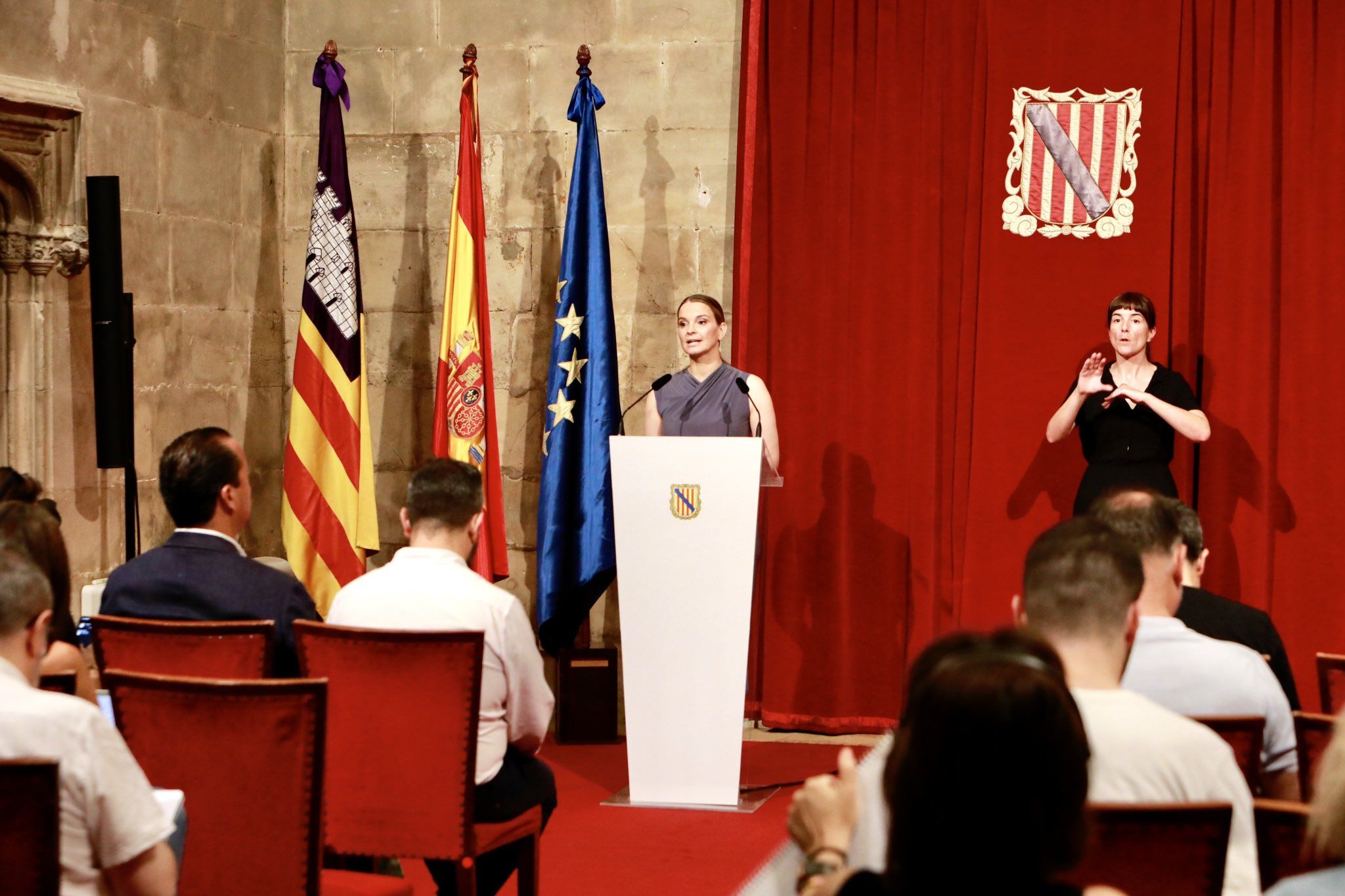 Marga Prohens, presidenta de Baleares.