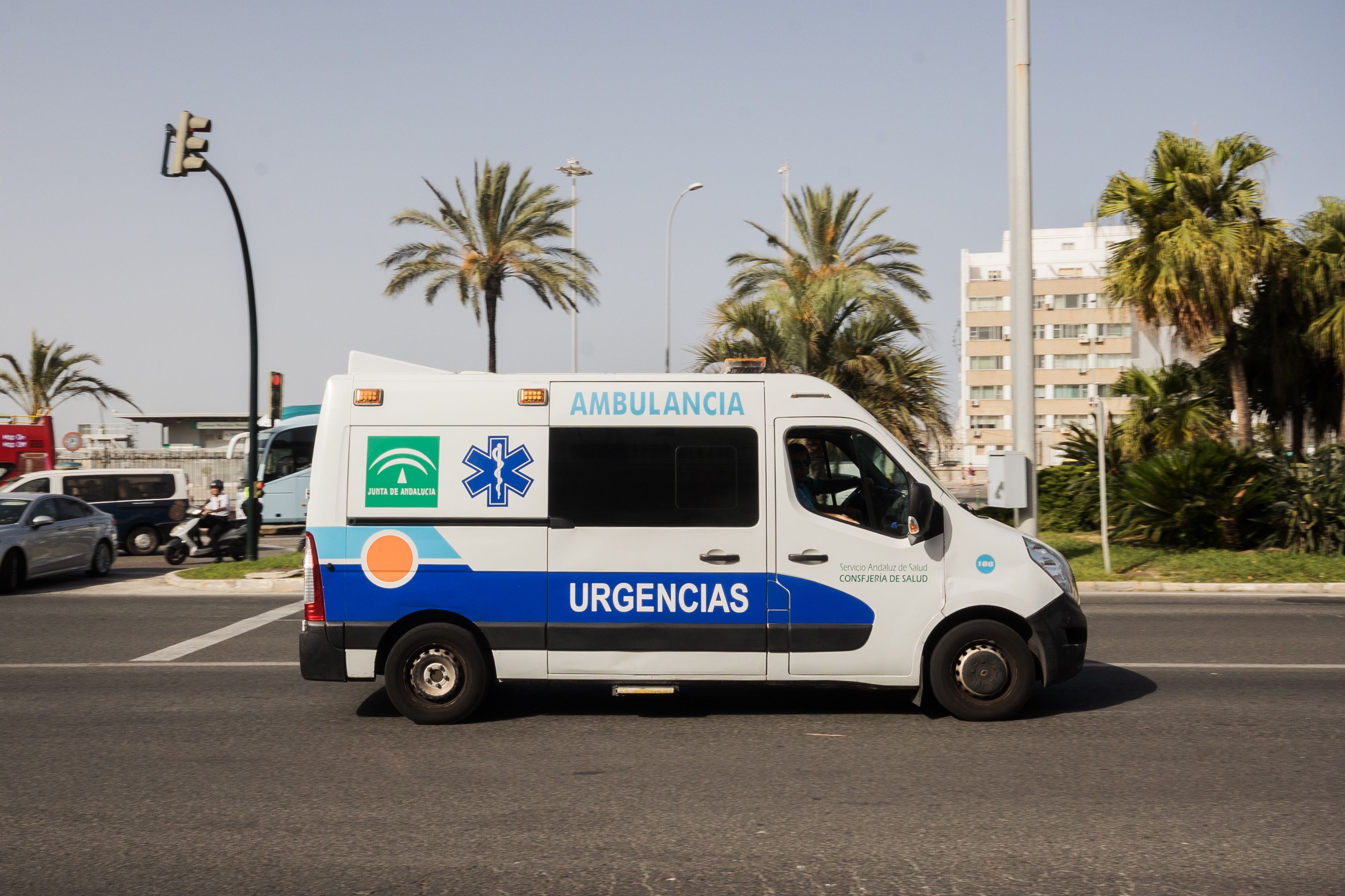 Una ambulancia, en una imagen de archivo.