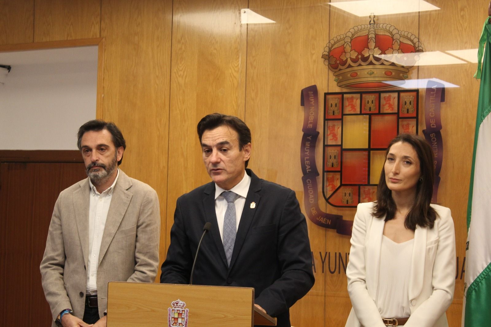 Comparecencia del alcalde de Jaén.