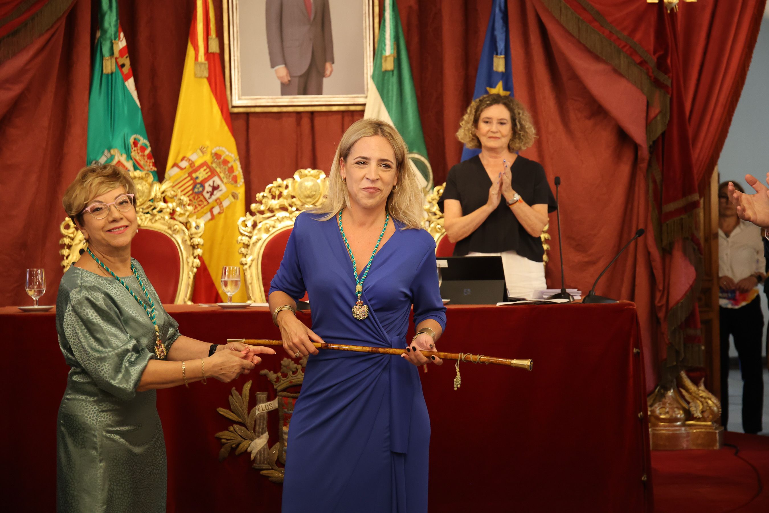 El pleno de investidura de Almudena Martínez