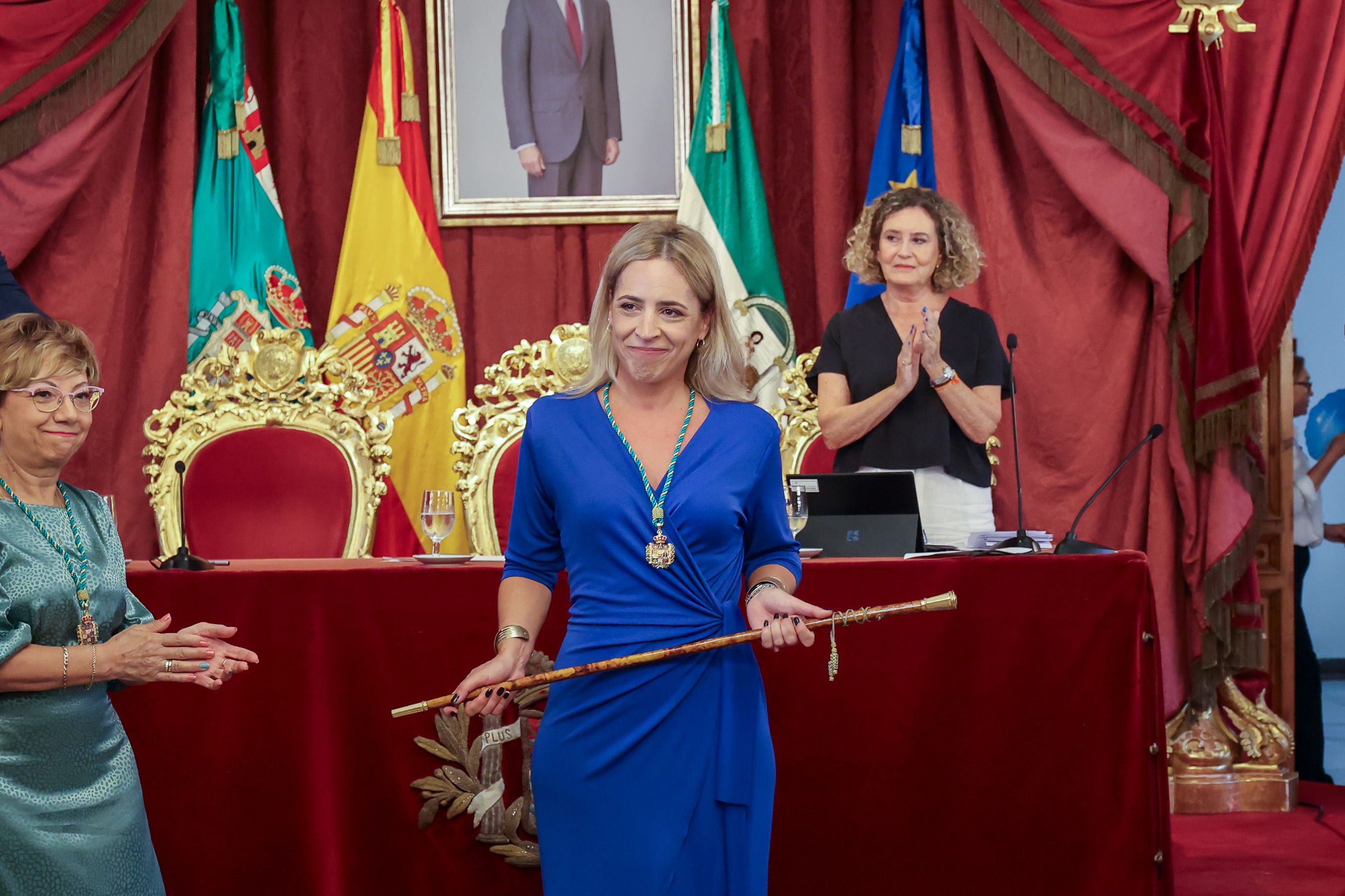 El pleno de investidura de Almudena Martínez