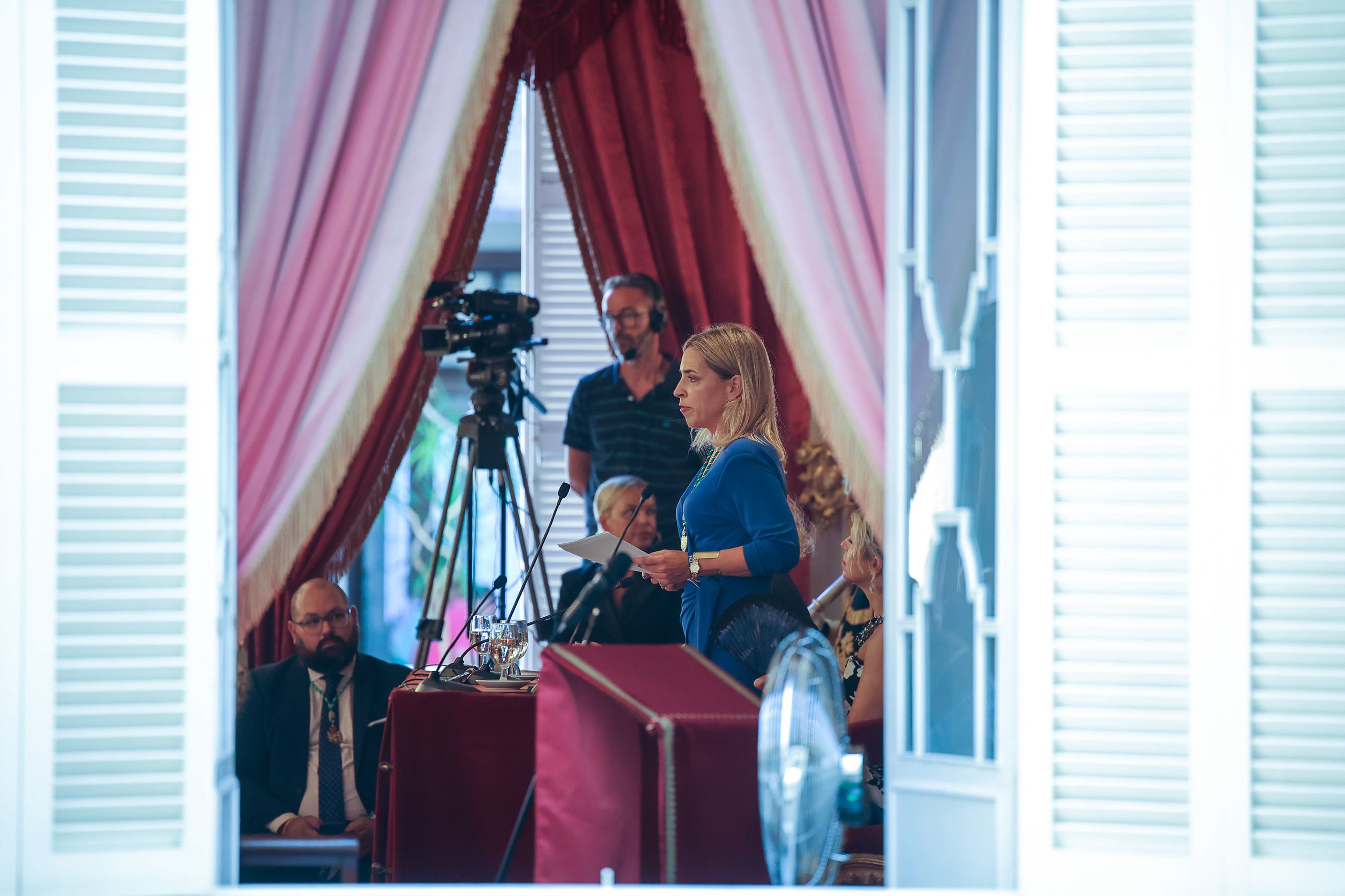 El pleno de investidura de Almudena Martínez