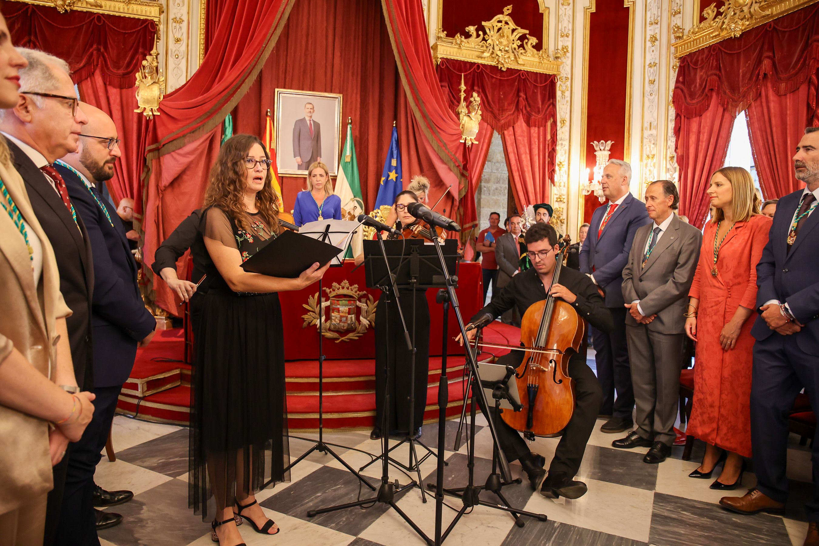 El pleno de investidura de Almudena Martínez