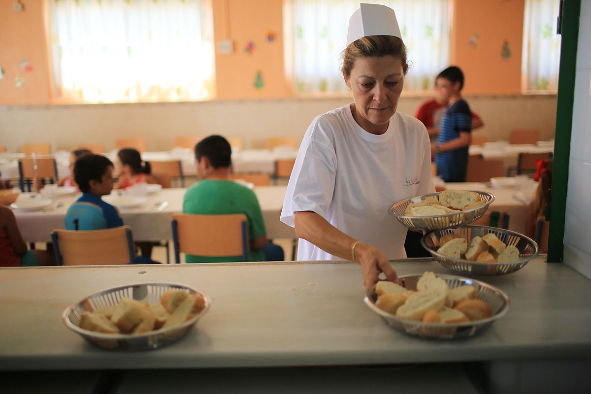 Comedor escolar, en una imagen de archivo. FOTO: JUAN CARLOS TORO