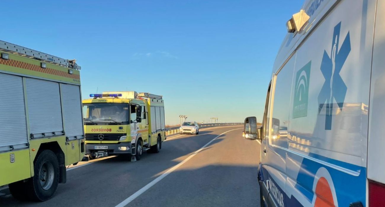 Imagen de un archivo de un accidente en la zona.