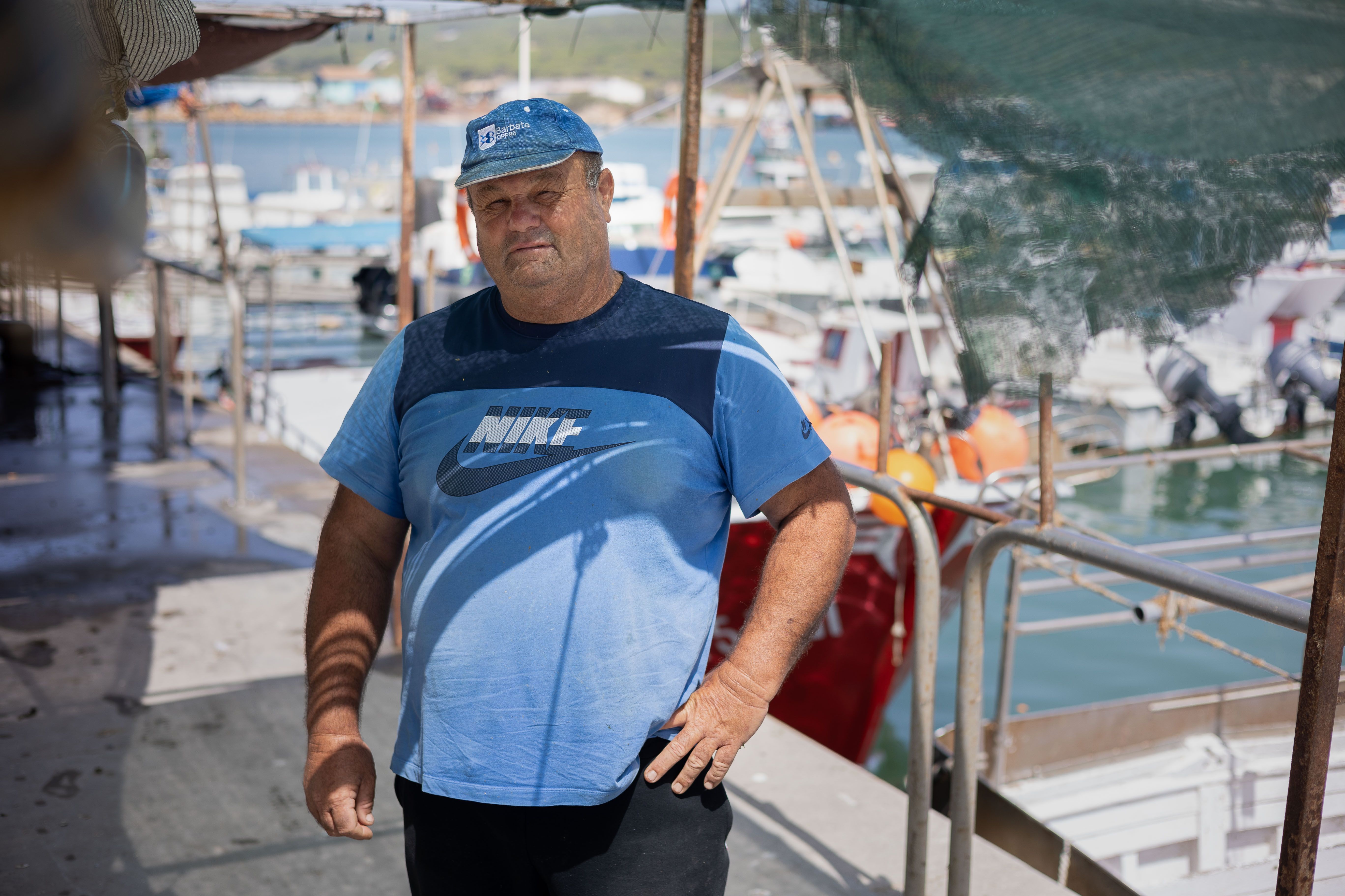 Juan Jesús Ortiz, patrón mayor de la Cofradía de pescadores de Barbate. 