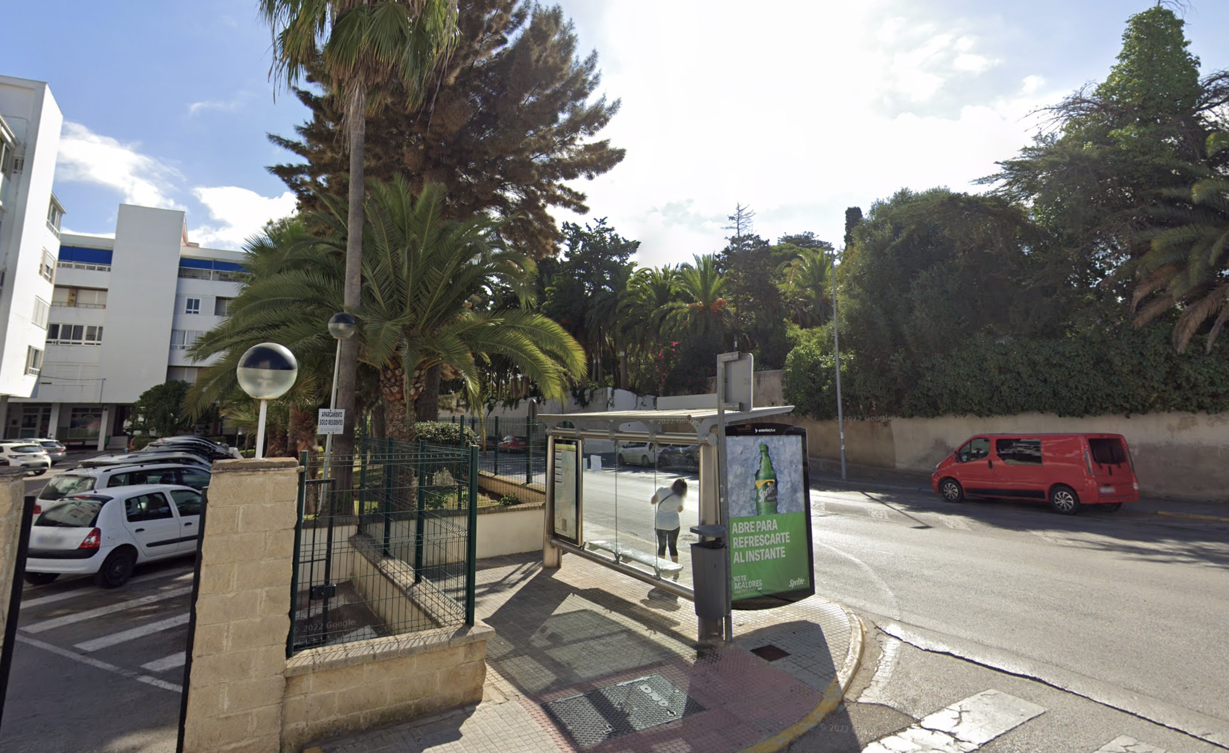 Zona de El Retortillo, en Chiclana, donde la adolescente ha vivido este suceso.  GOOGLEMAPS