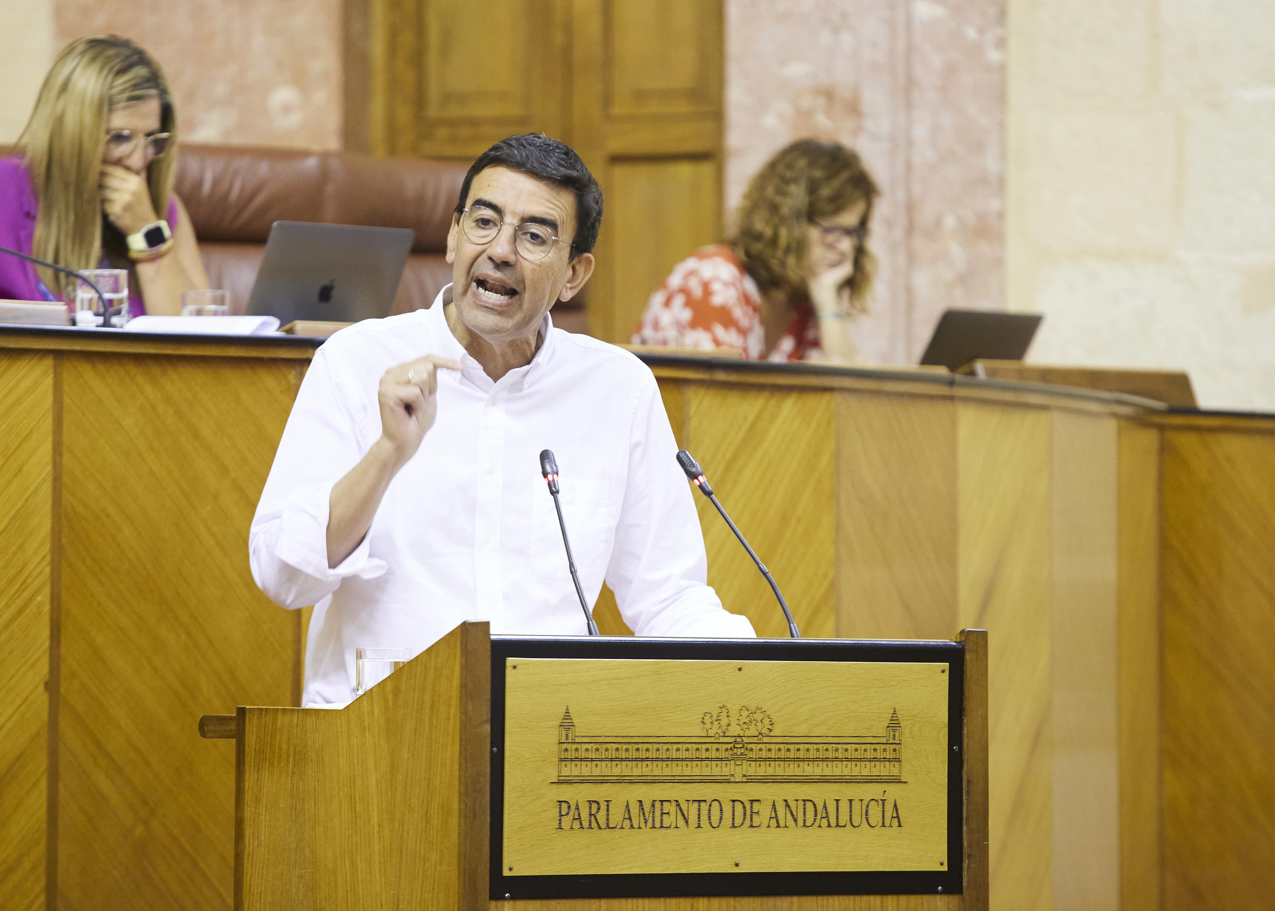 Mario Jiménez ha elevado el tono contra el PP en el Parlamento.