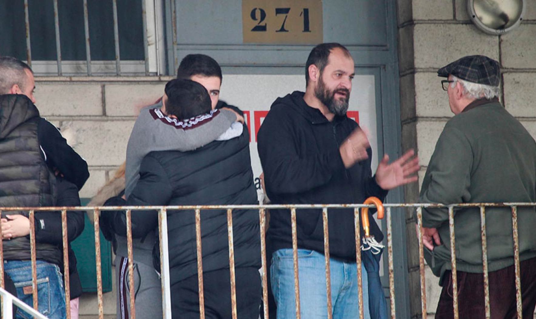 Familiares de los marineros desaparecidos. IMAGEN: CANAL SUR