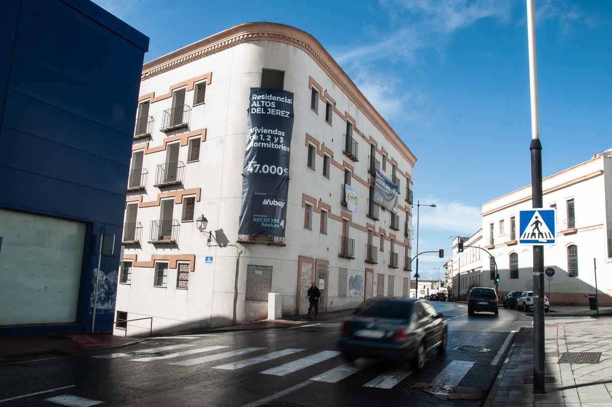 Promoción de viviendas a la venta en Jerez, en una imagen reciente. FOTO: MANU GARCÍA