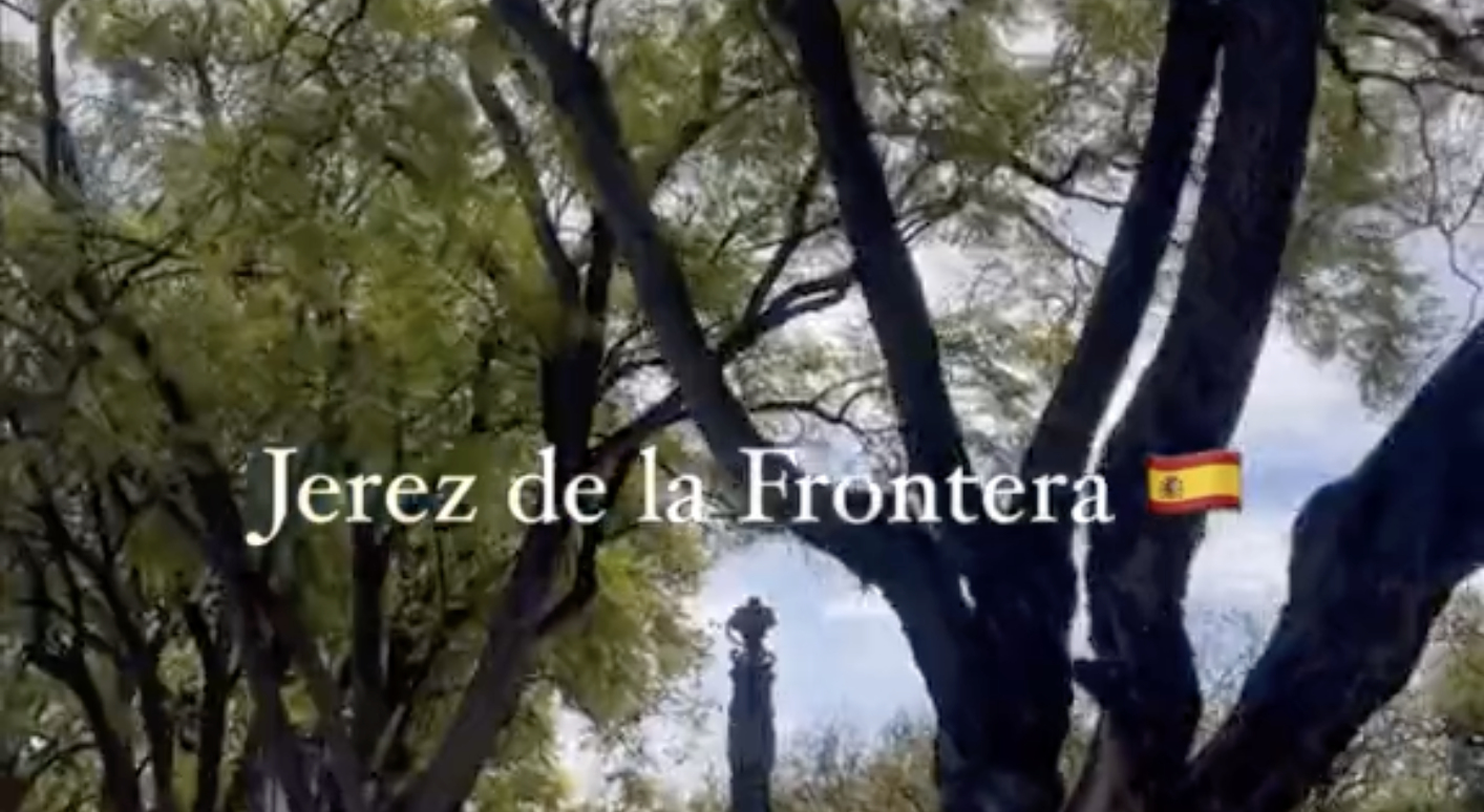 Un momento del clip de Irene Zurita sobre Jerez.