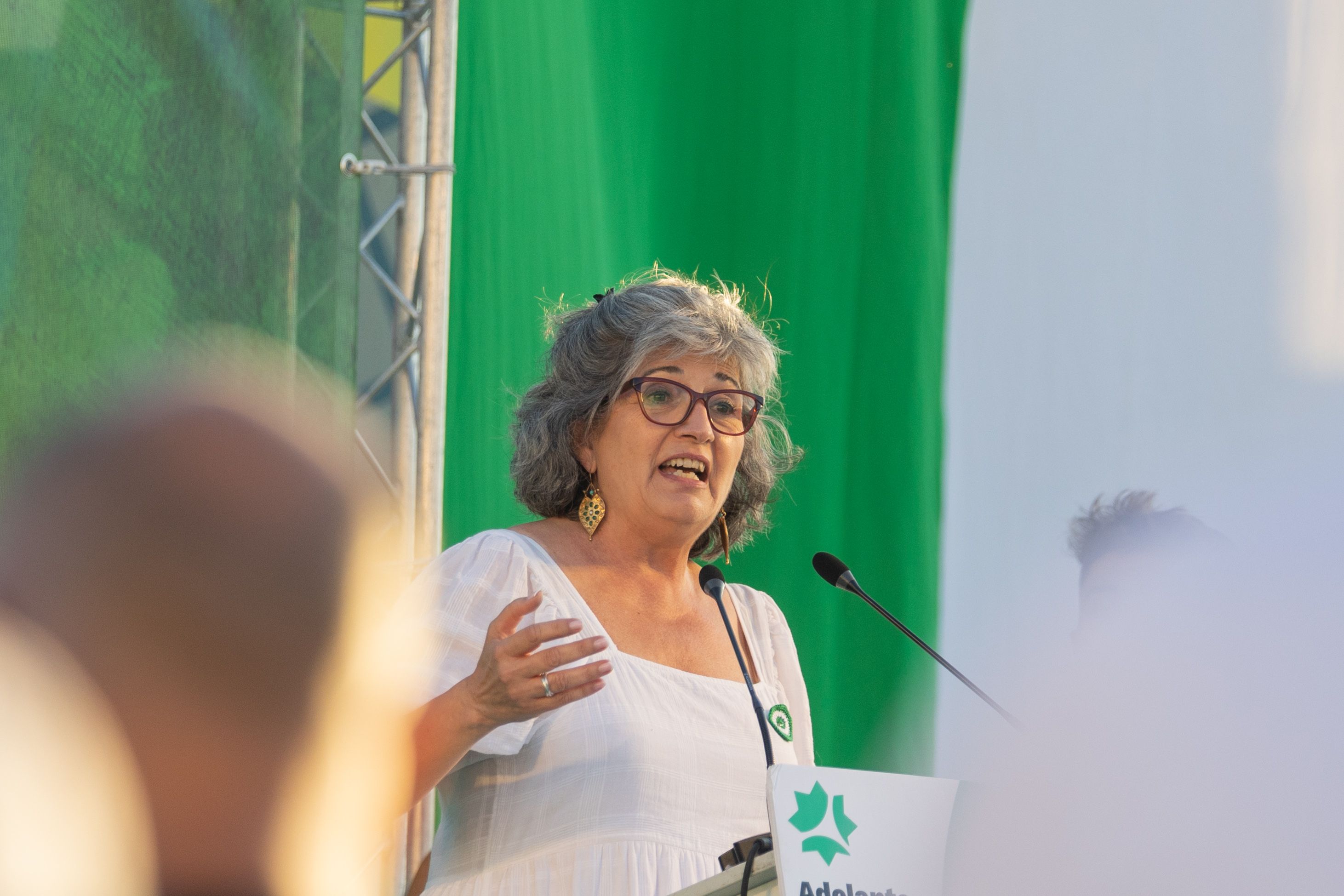 Pilar González, candidata al Congreso de Adelante Andalucía por Cádiz.