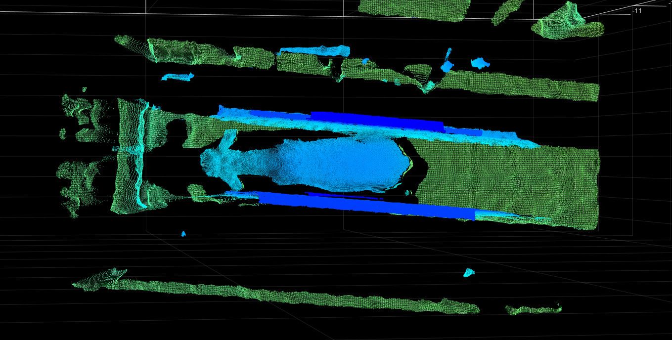 Análisis a través de una máquina de un cordero.
