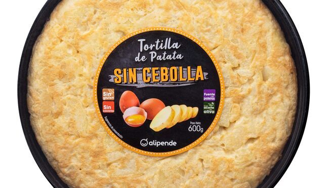 Tortilla de patatas del supermercado.