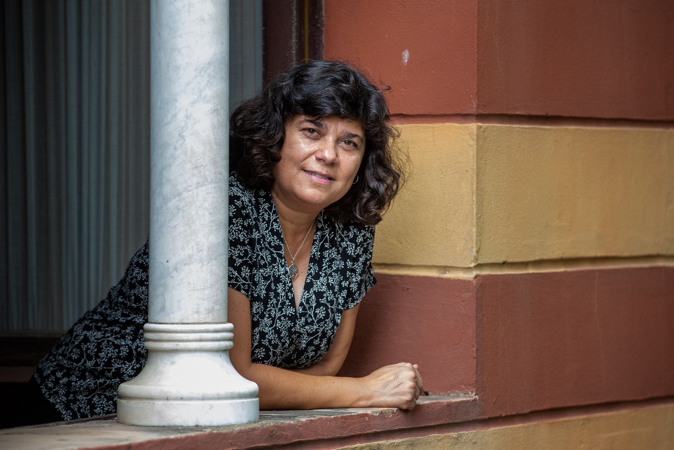 Carmen Álvarez, alcaldesa de Sanlúcar, para la entrevista.