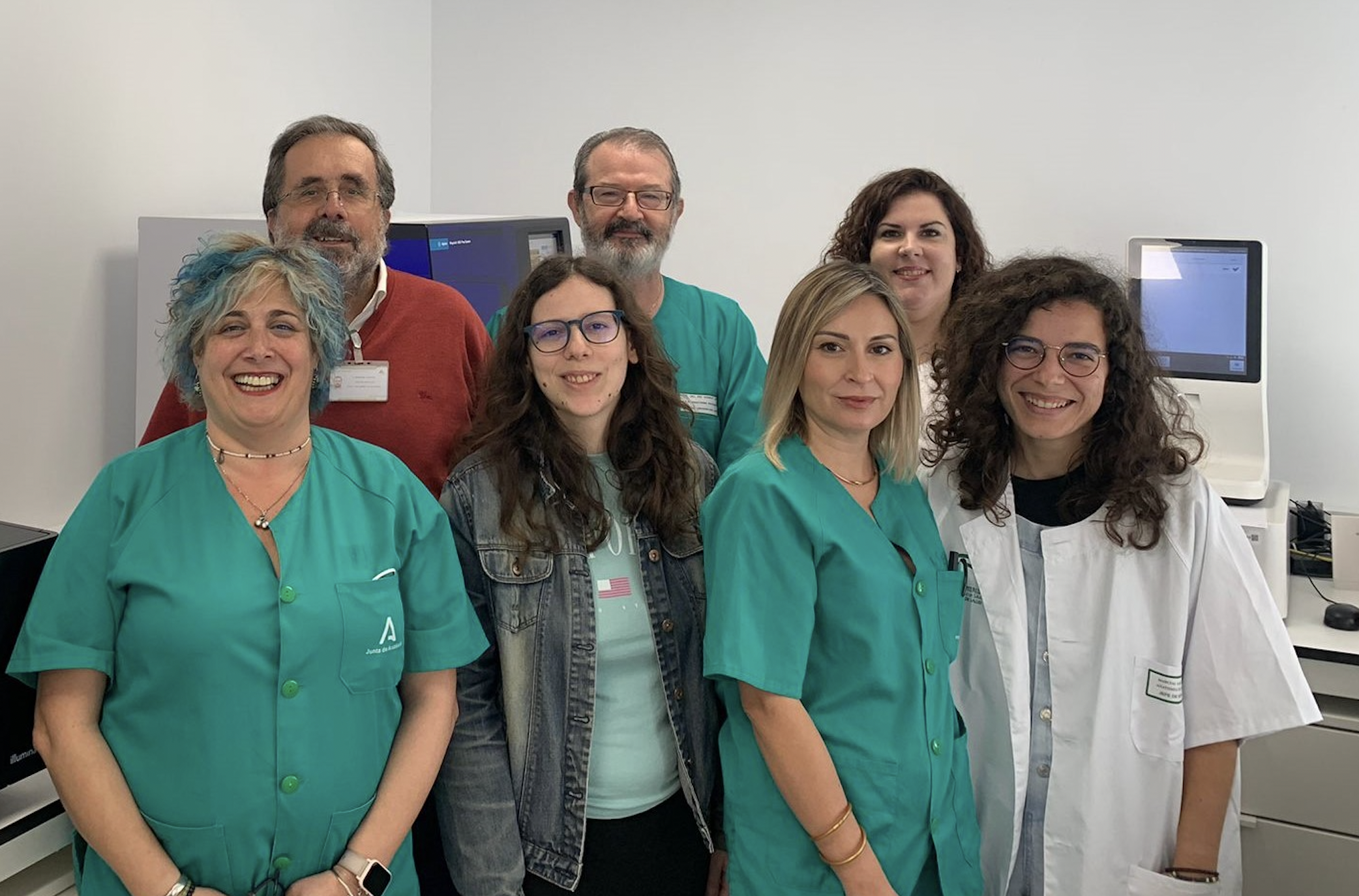 El equipo de Anatomía Patológica del Hospital de Jerez.