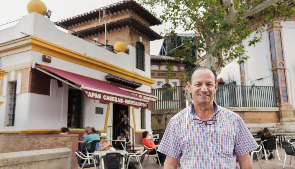 Fernando, propietario de El Pequeñito desde 1992.