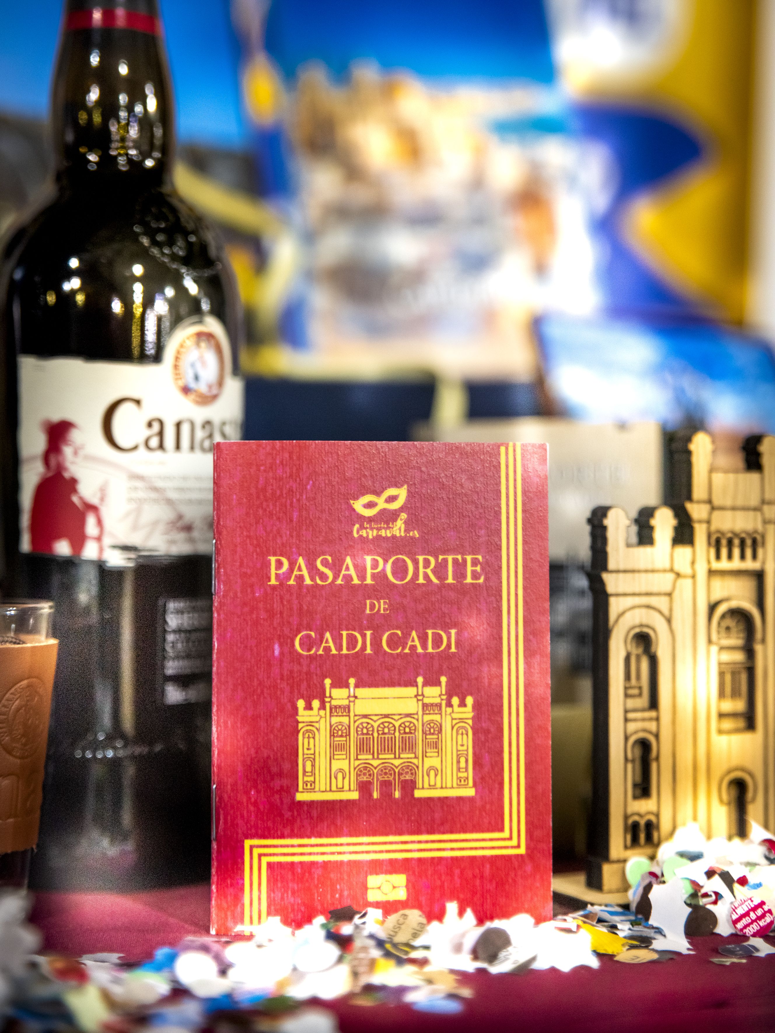 El pasaporte de 'Cai Cai'.