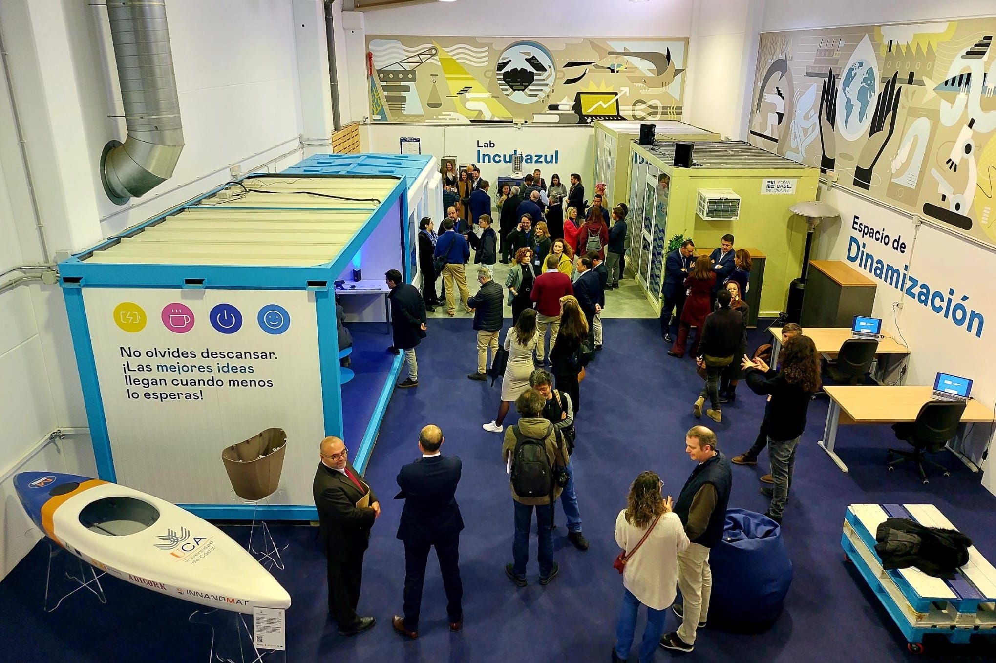 La incubadora Incubazul, de Zona Franca.