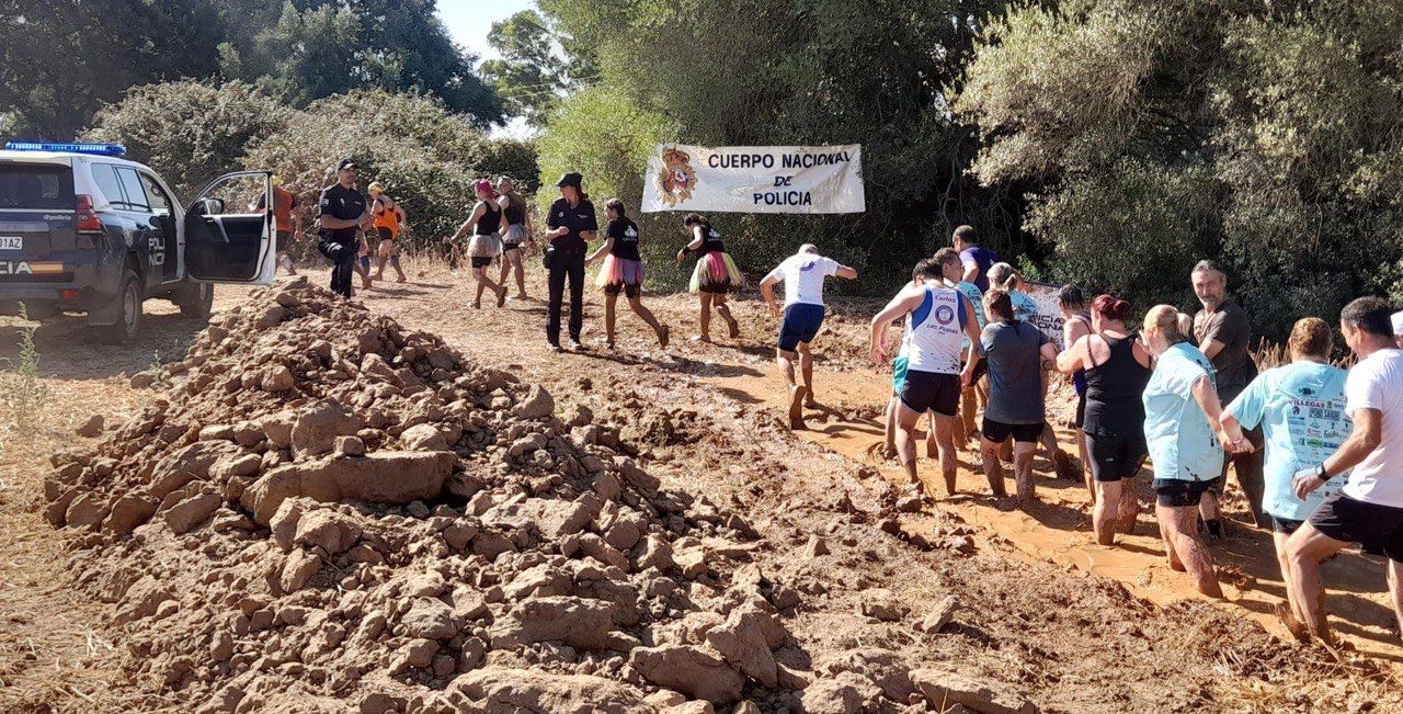Una de las imágenes de la prueba celebrada en La Barca.
