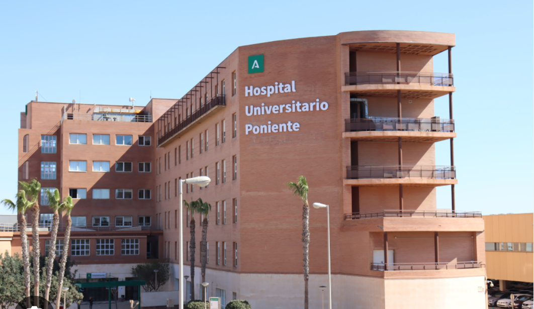 Hospital donde trabajaba el médico borracho en Almería. 