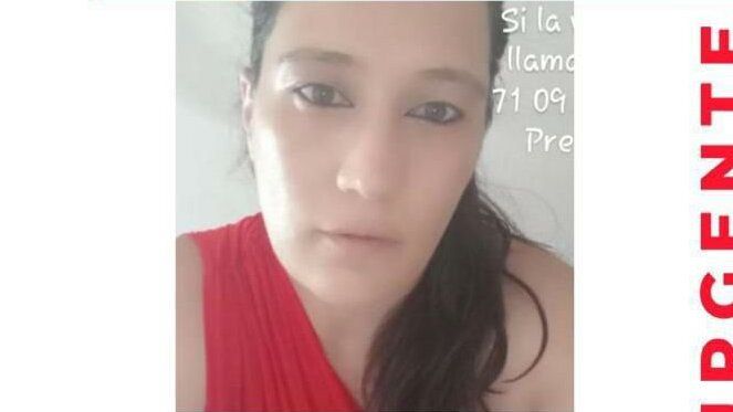 Lucía Fernández, en una imagen difundida por SOS Desaparecidos.