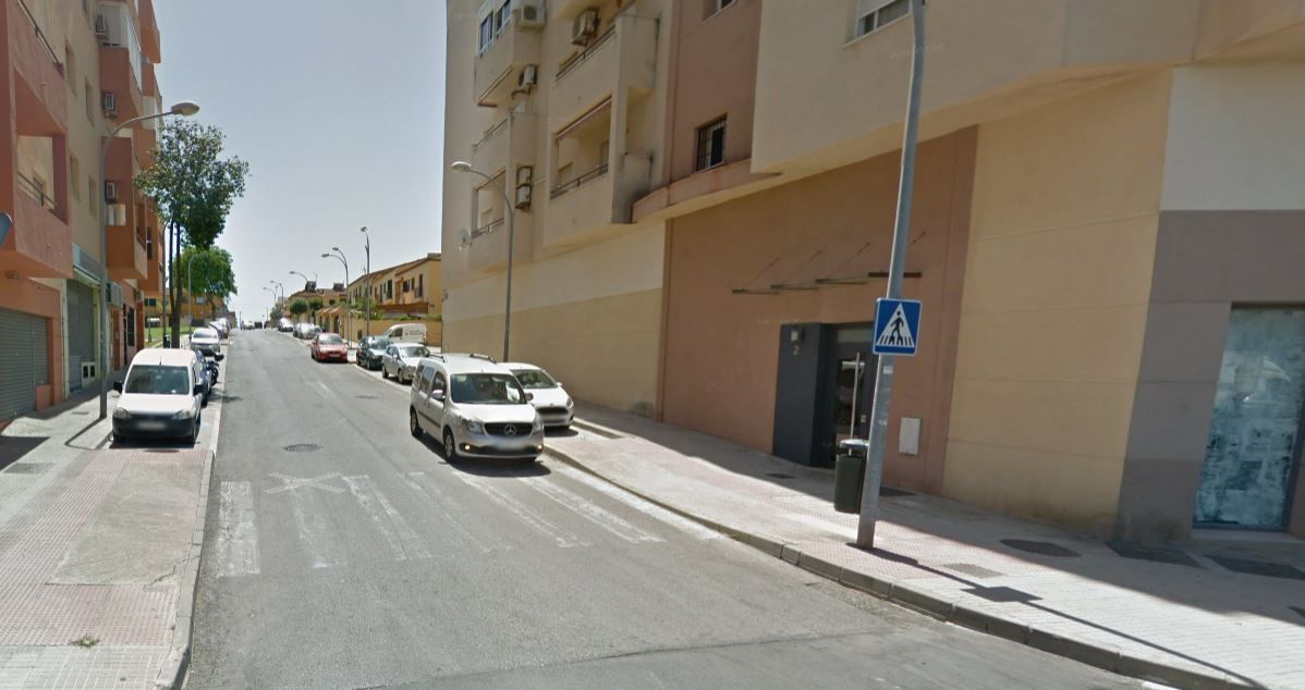La calle Aries, en El Puerto, lugar del terrible suceso.
