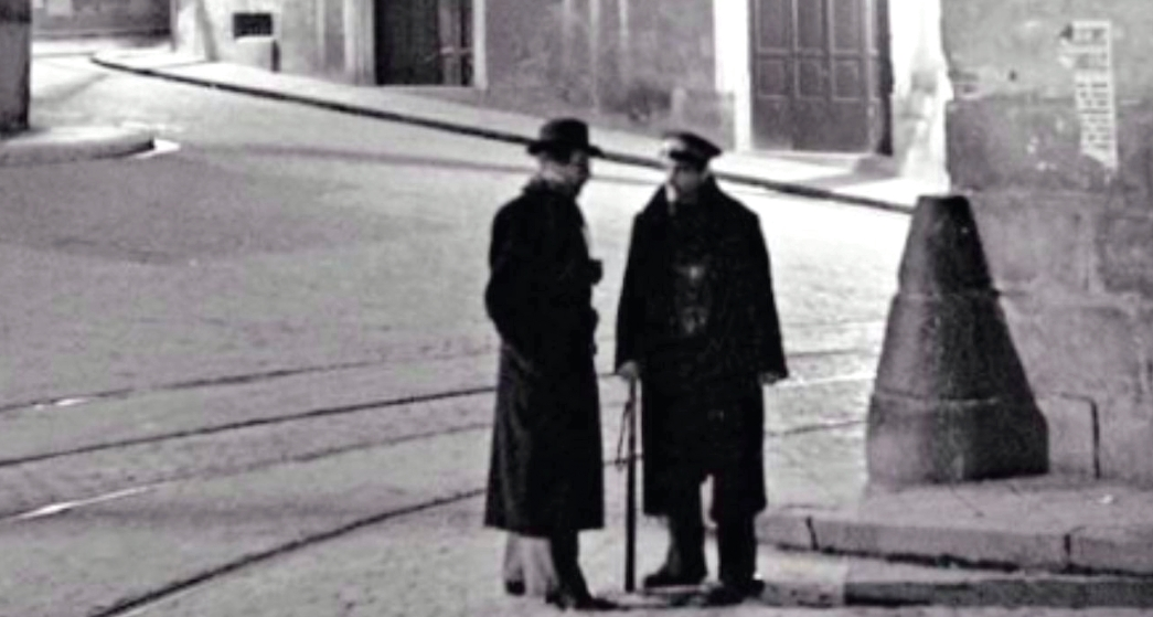 Un sereno, en una imagen de hace más de sesenta años.