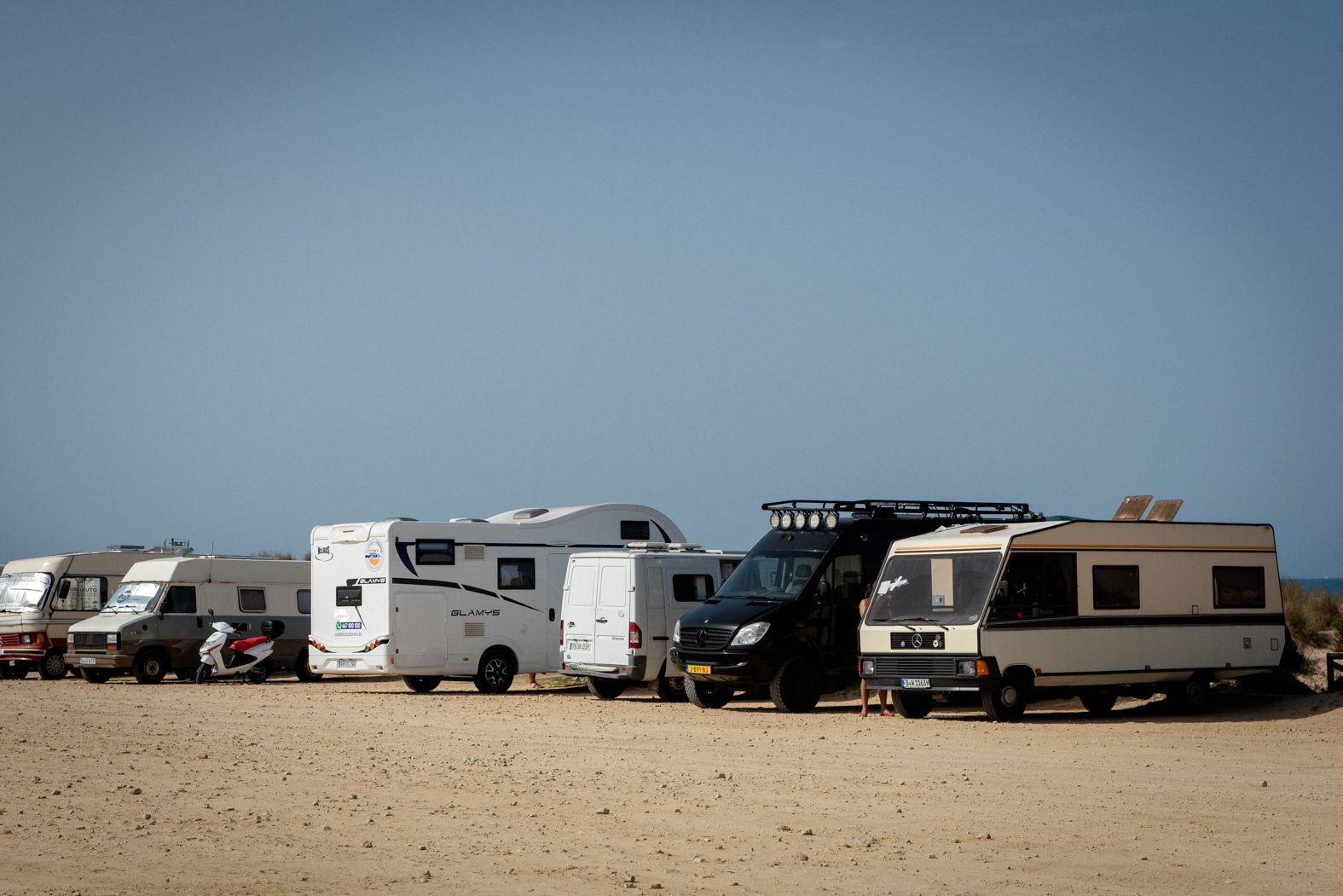 Autocaravanas, en una imagen reciente. Experiencias y vehículos: el primer Salón Andaluz del Caravaning se celebrará en Jerez Autocaravanas, en una imagen reciente. Experiencias y vehículos: el primer Salón Andaluz del Caravaning se celebrará en Jerez