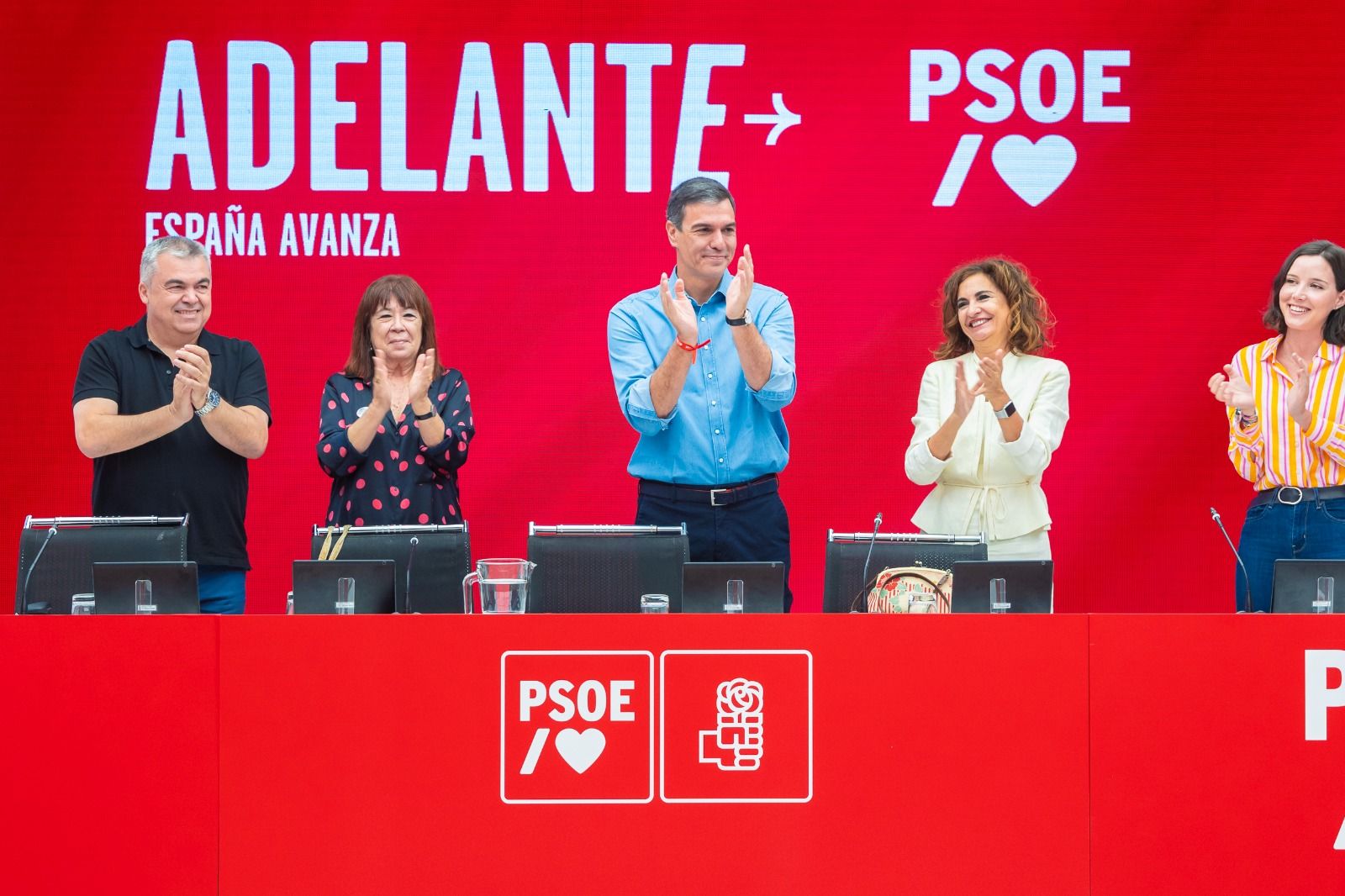 Sánchez, tras la reunión de la Comisión Ejecutiva Federal del PSOE.