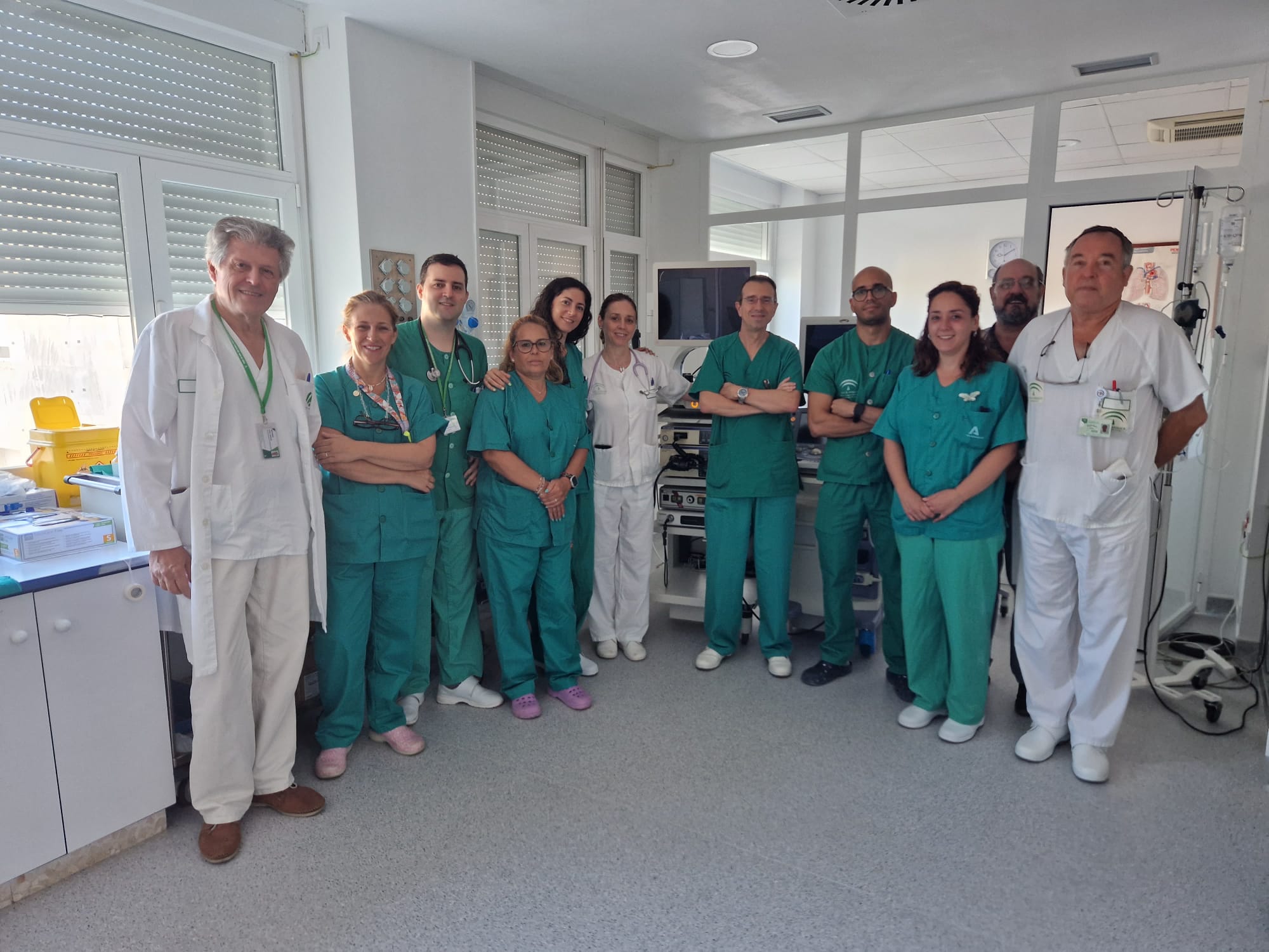 Imagen del servicio de Neumología del Hospital Puerta de Mar de Cádiz. 
