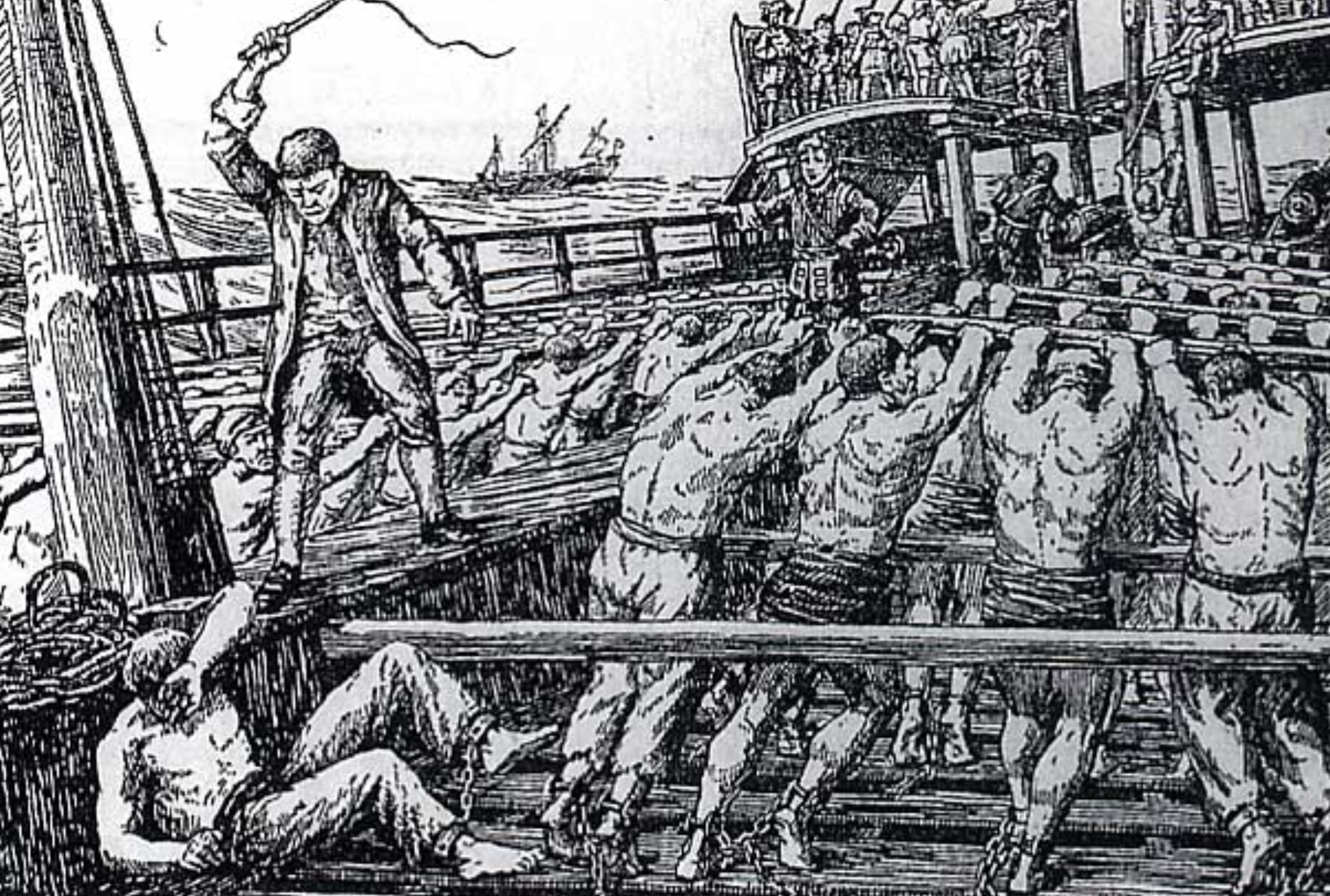 Piden retirar las vías dedicadas al Marqués de la Ensenada, ejecutor hace 274 años de la Gran Redada. En la imagen, un grabado que rememora el destino que tuvieron muchos gitanos condenados a galeras.