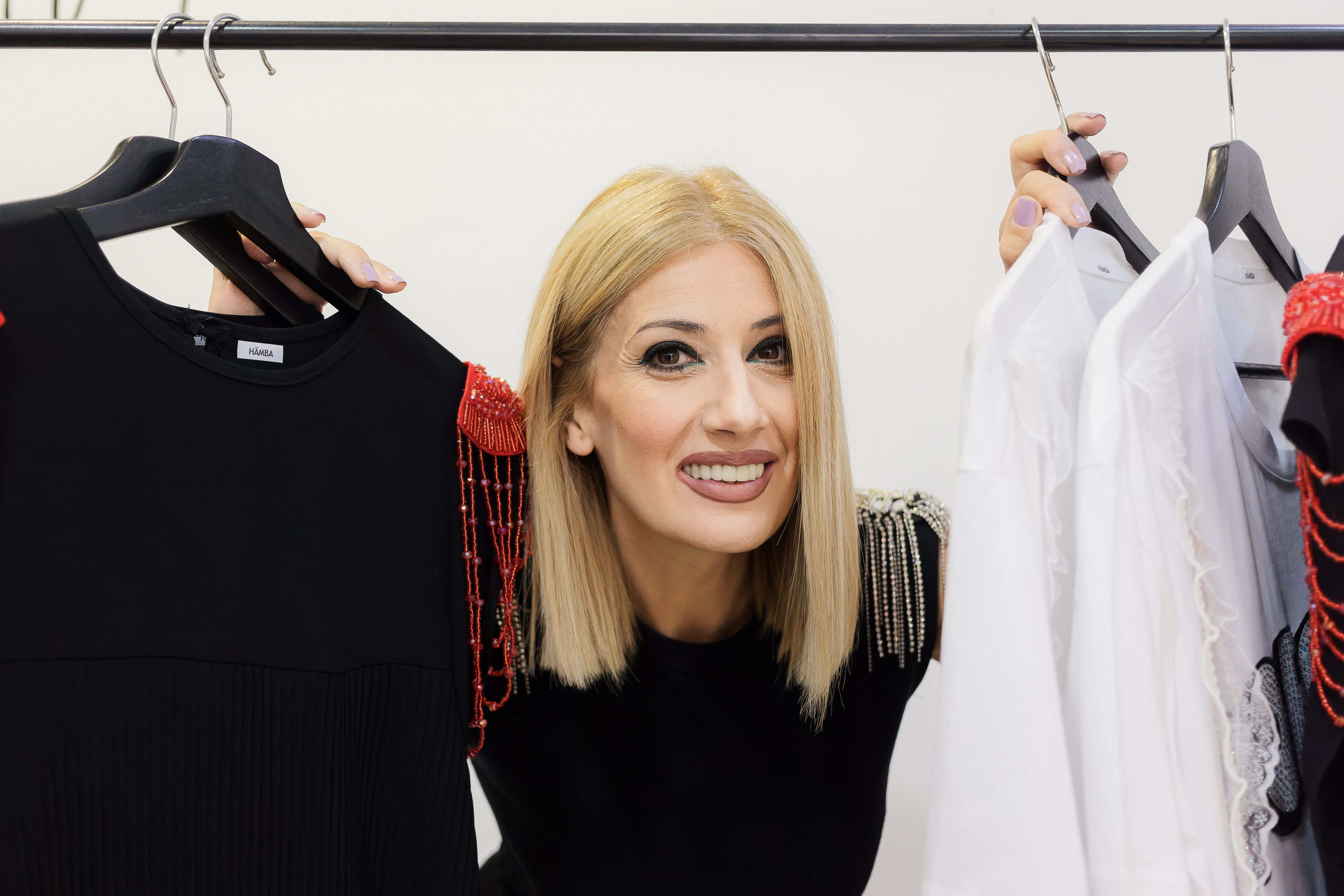 Natalia Cintado Mateos, gerente de Hämba, en su tienda, tras la entrevista.