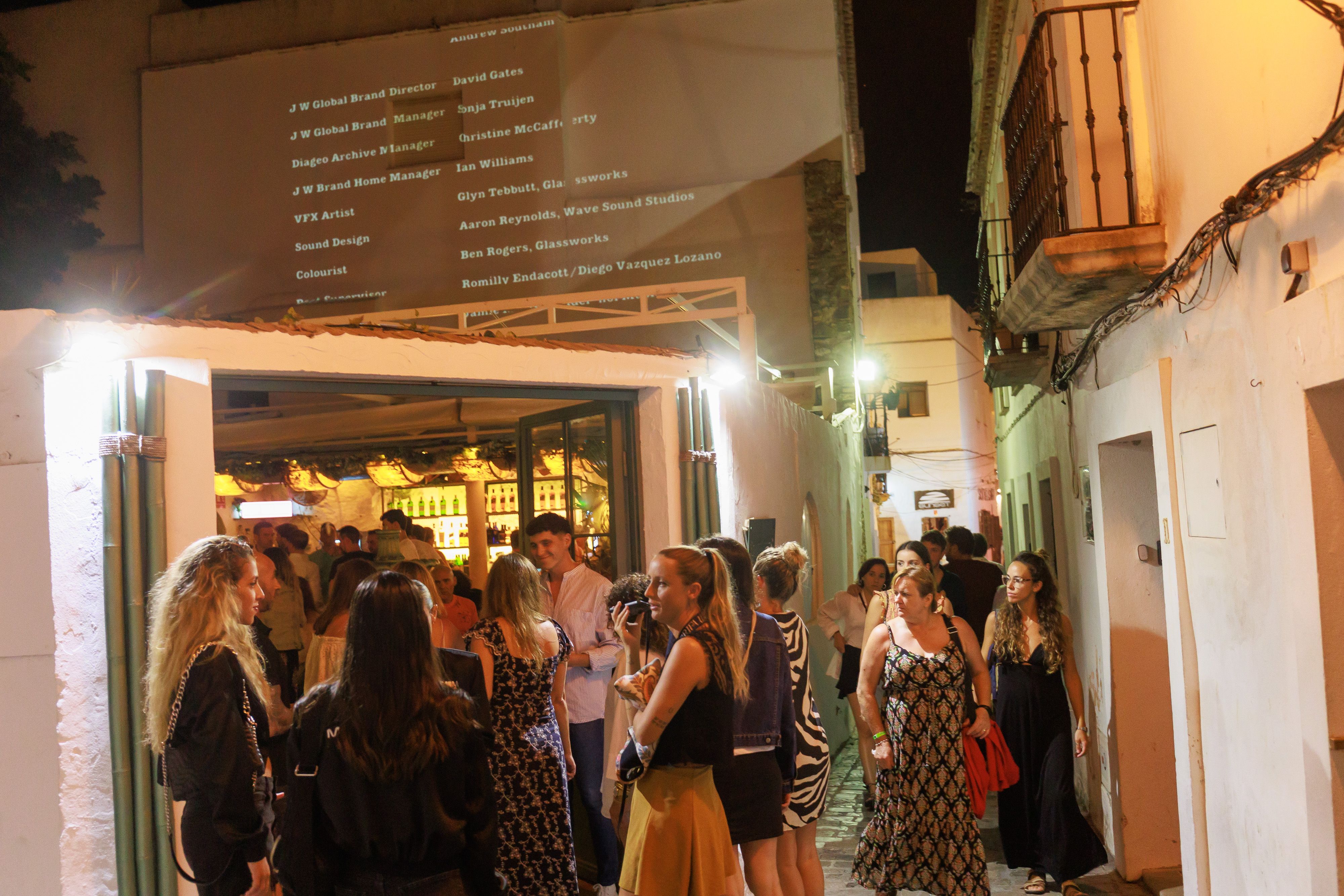 La calle carnicería de Tarifa, uno de los sitios de ocio nocturno.