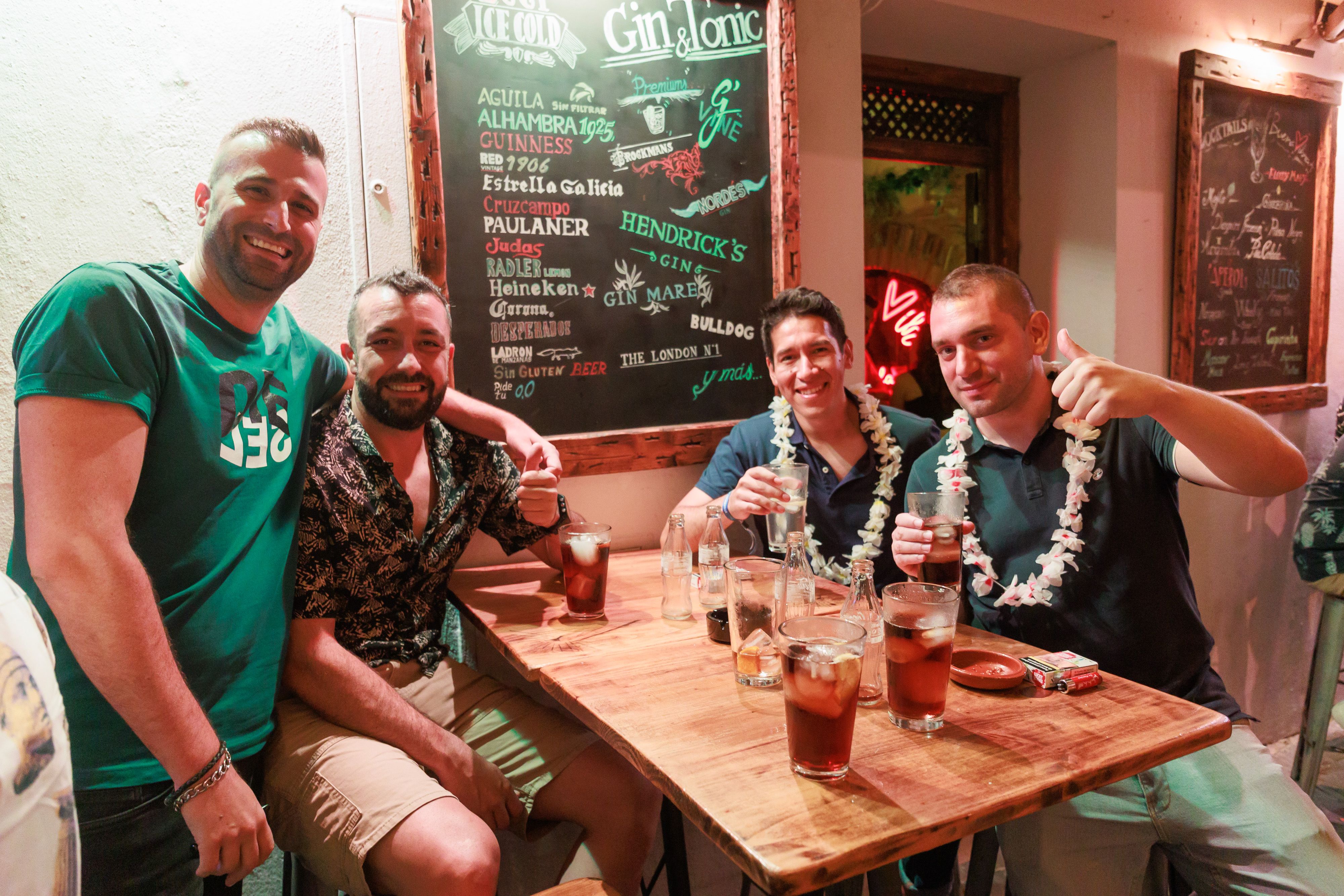 La calle Cervantes de Tarifa, uno de los sitios de ocio nocturno.