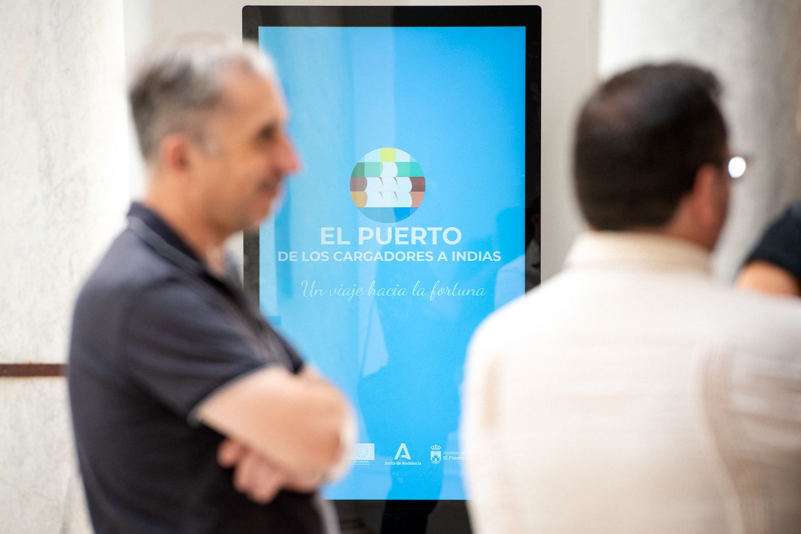 Exposición el puerto de los cargadores a indias