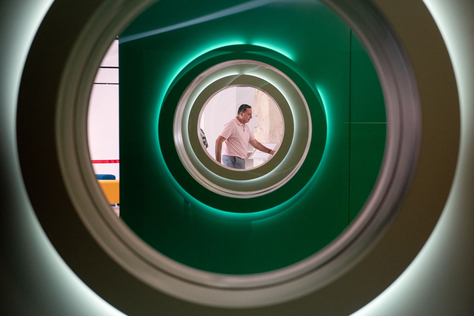 Exposición el puerto de los cargadores a indias