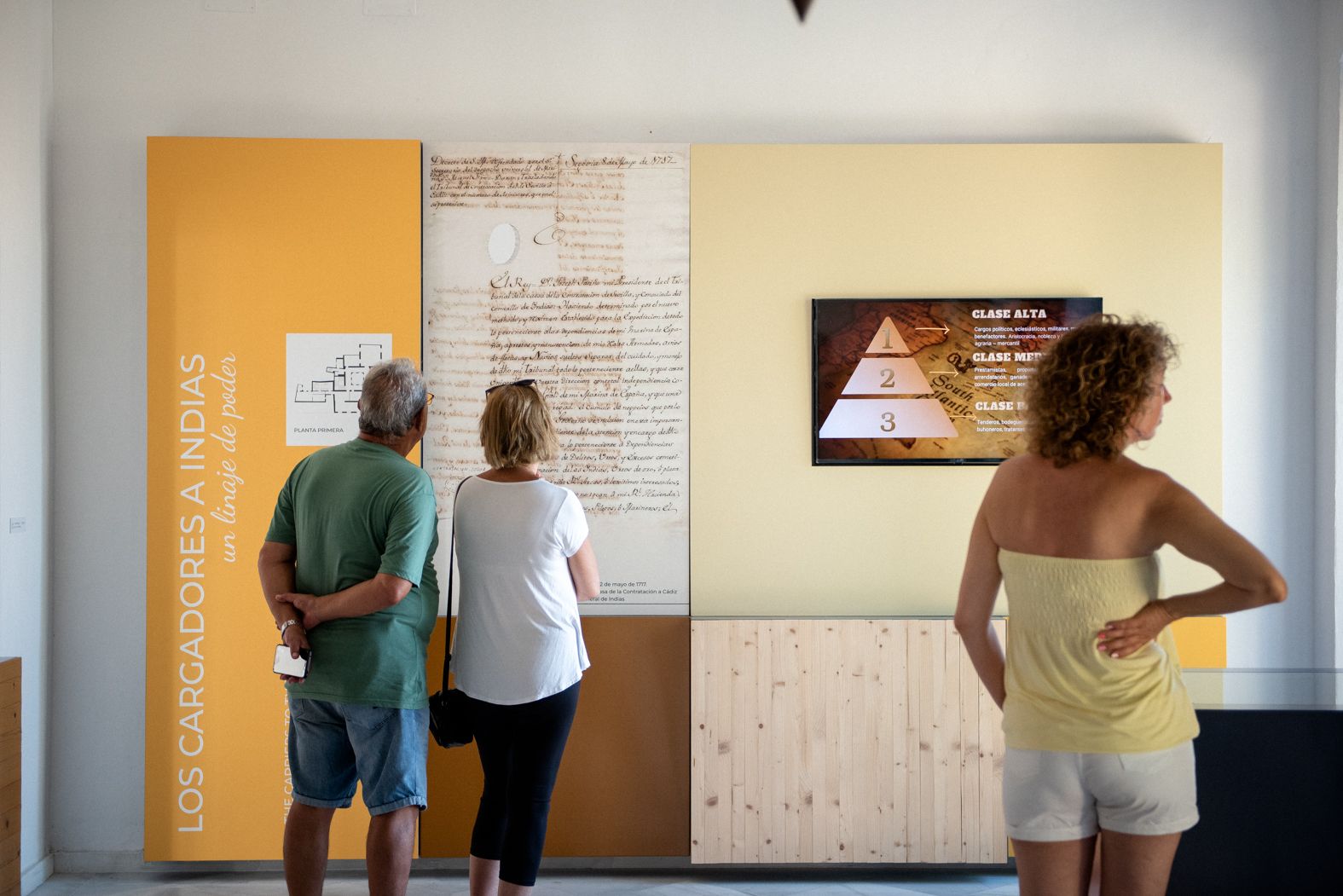 Exposición el puerto de los cargadores a indias