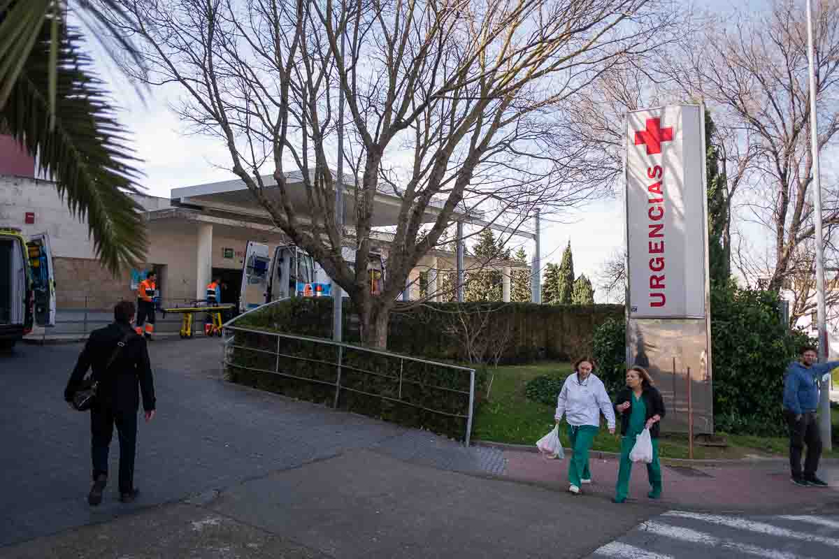Urgencias del Hospital de Jerez. FOTO: MANU GARCÍA