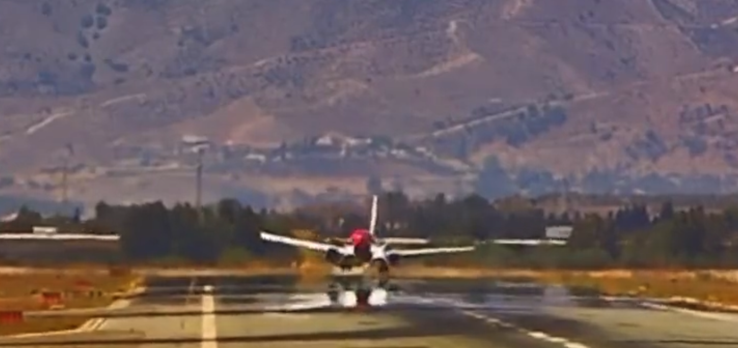El increíble amago de aterrizaje del piloto en el Aeropuerto de Málaga.
