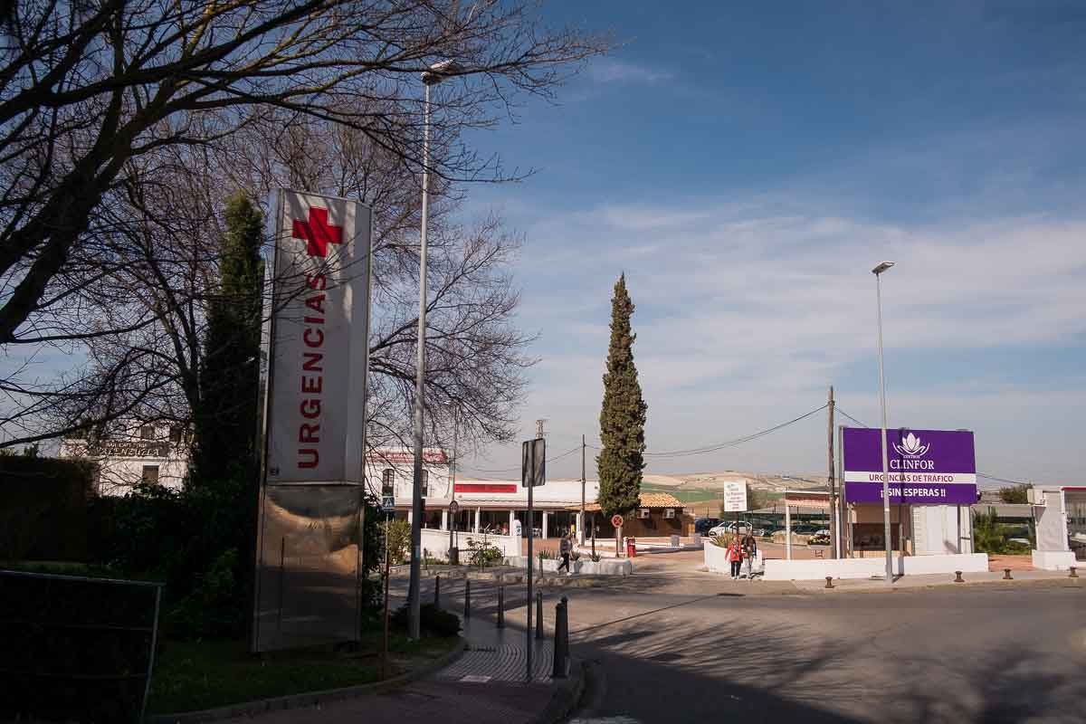 El Hospital de Jerez, en una imagen de archivo. FOTO: MANU GARCÍA
