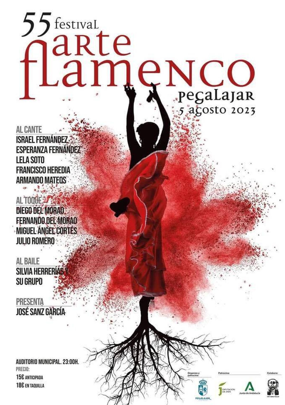 El Cartel Festival Arte Flamenco Pegalajar de este año.