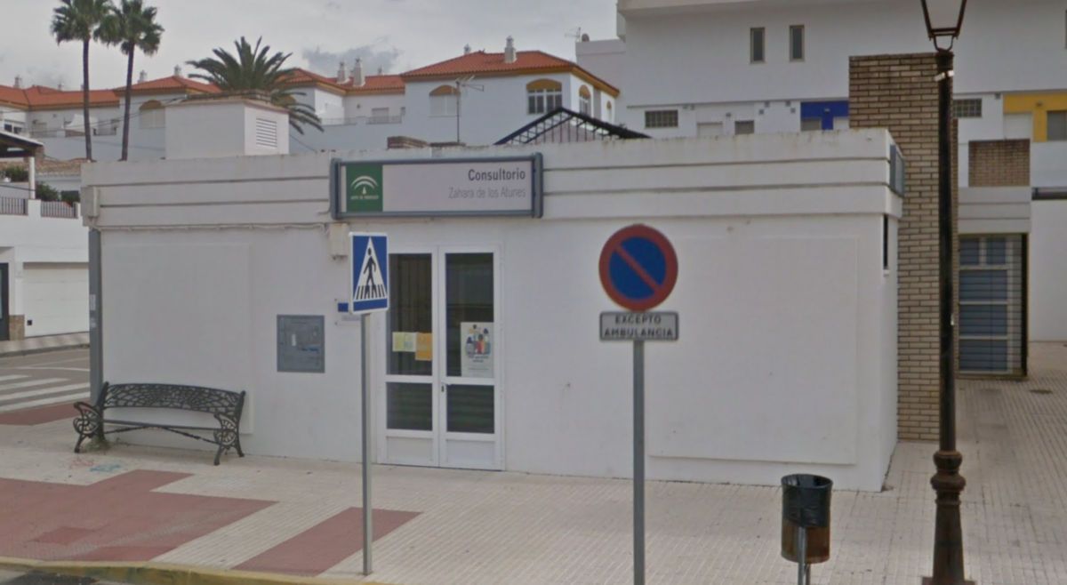 El consultorio médico de Zahara de los Atunes.